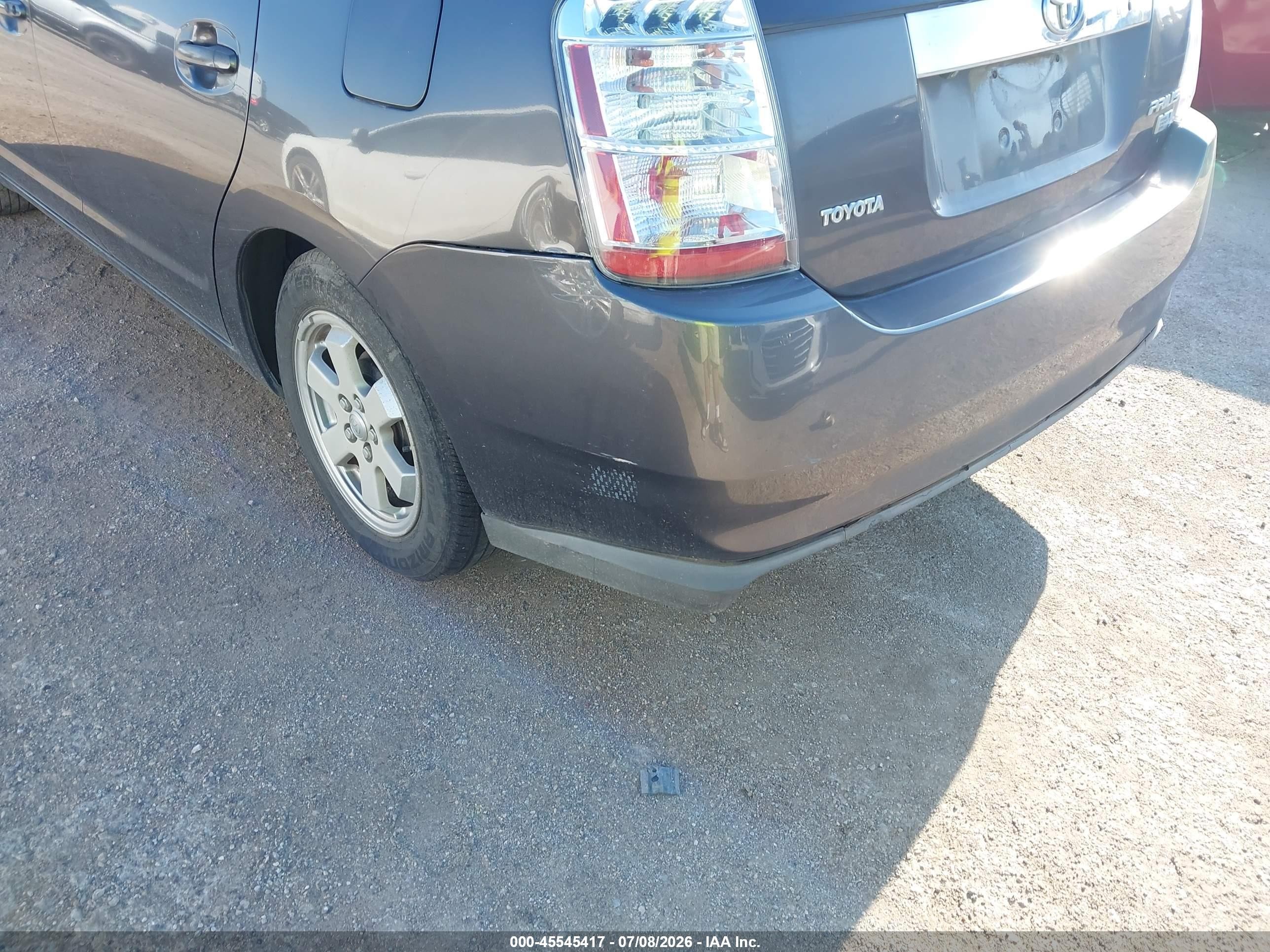2006 Toyota Prius   Серый vin: JTDKB20U563191343