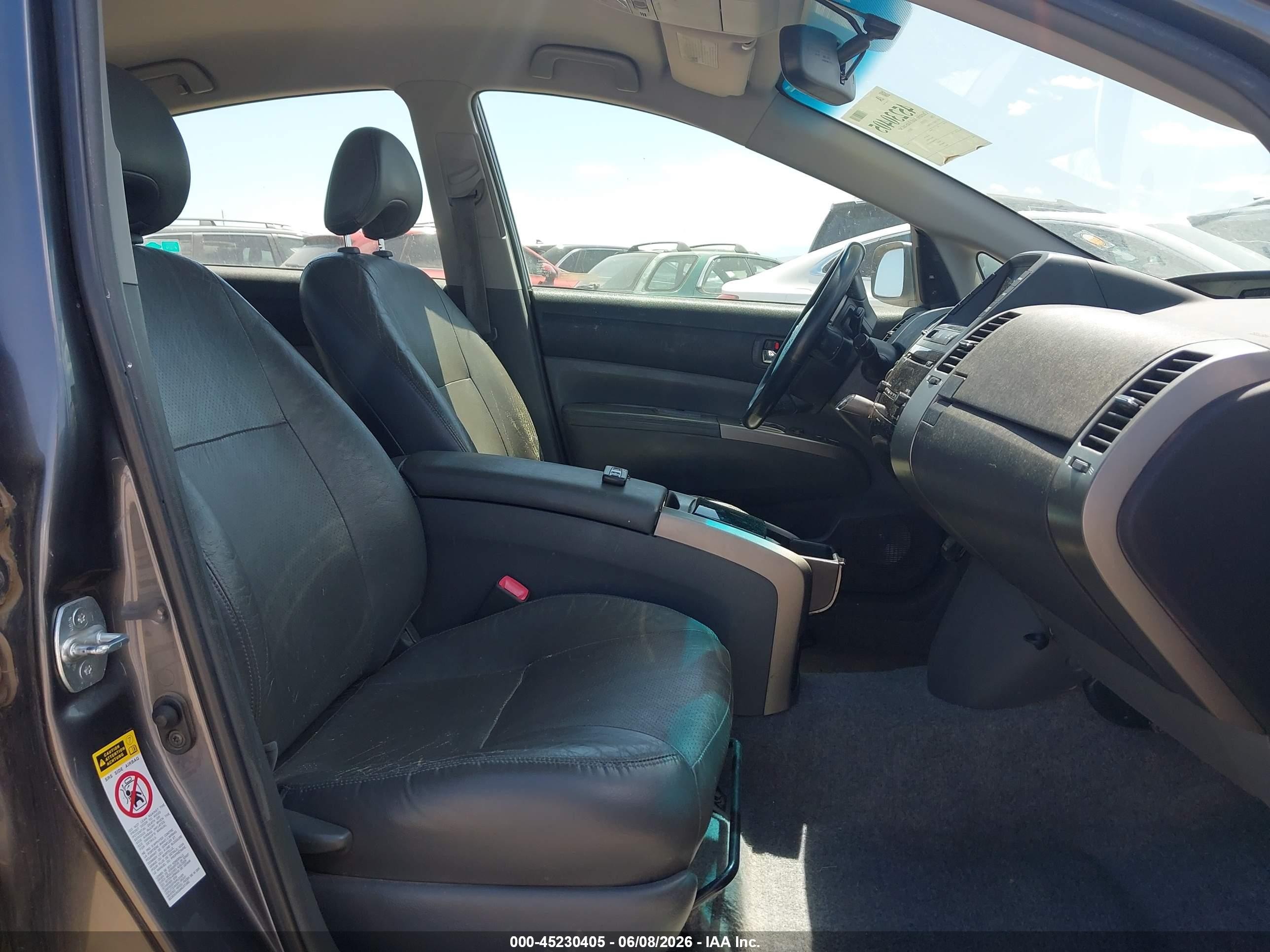 2006 Toyota Prius   Gray vin: JTDKB20U563194453