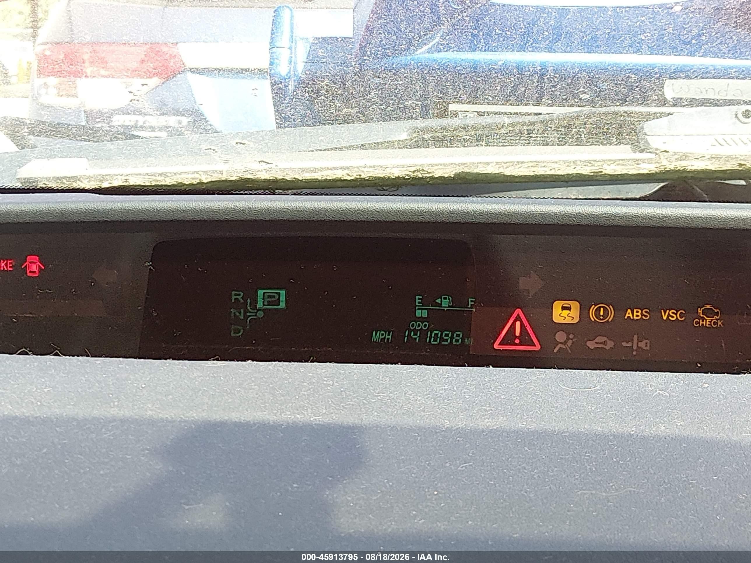 2006 Toyota Prius   Red vin: JTDKB20U563198440