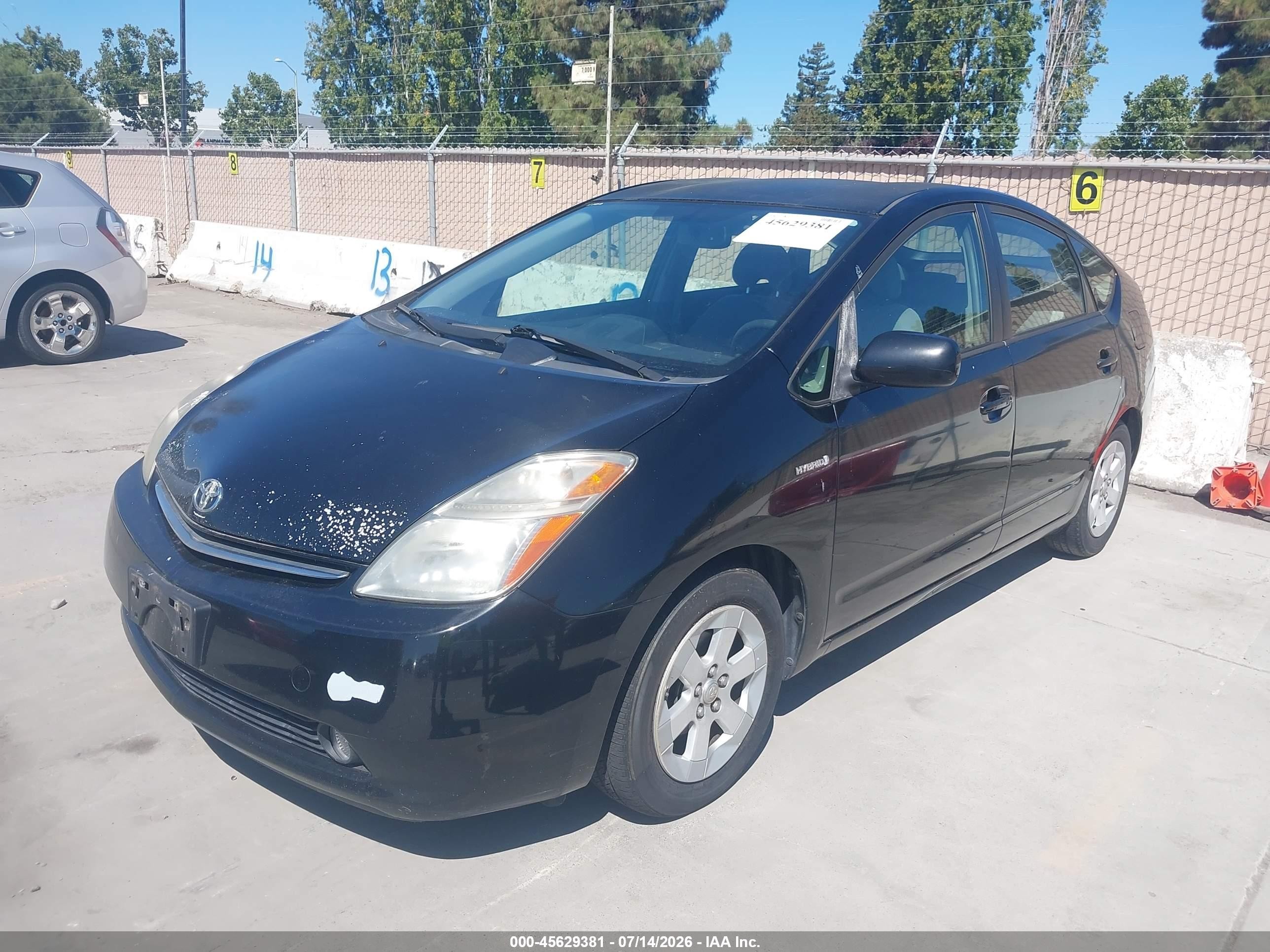 2006 Toyota Prius   Black vin: JTDKB20U563199894