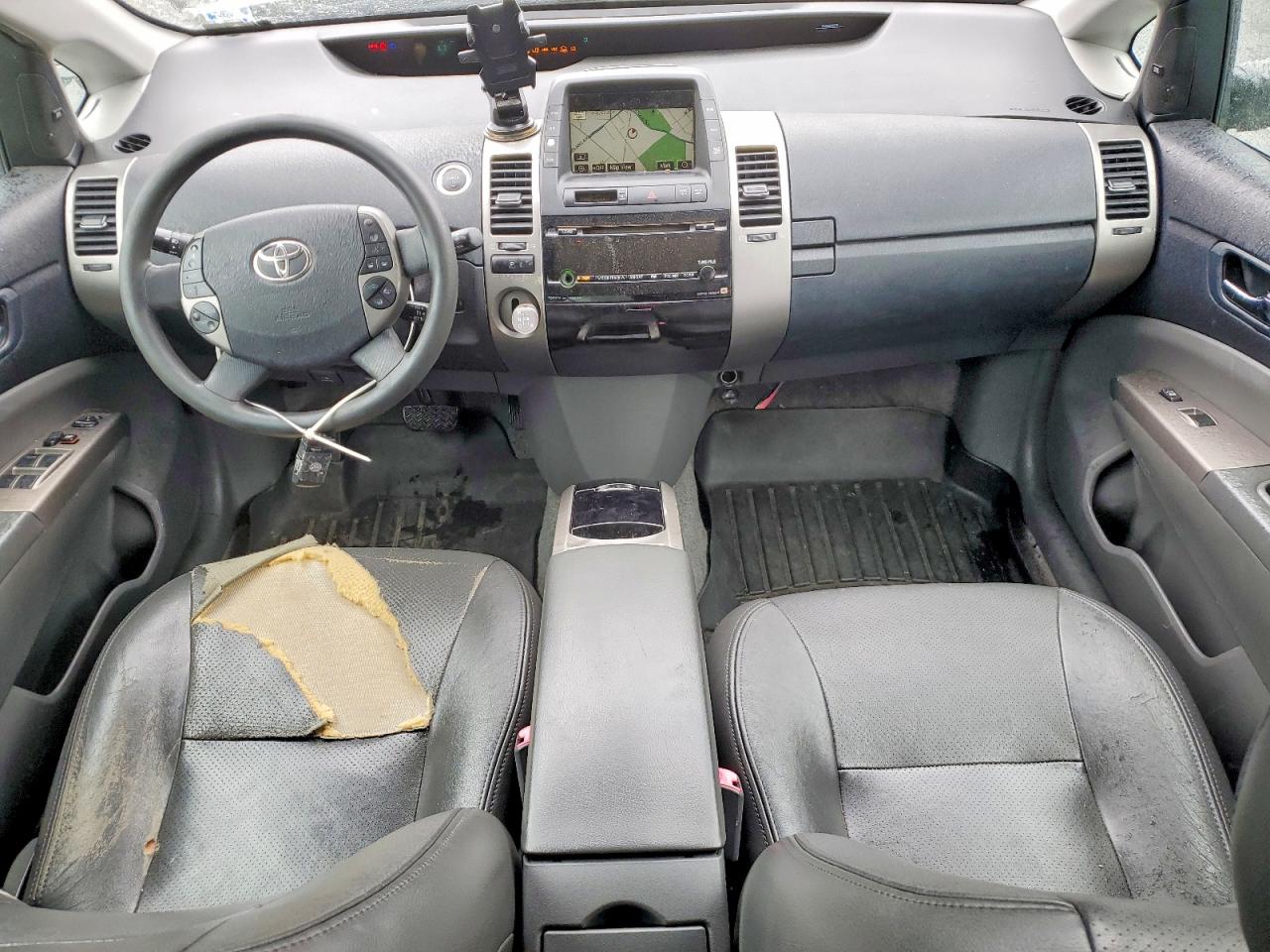 2006 Toyota Prius Base Silver vin: JTDKB20U567074807