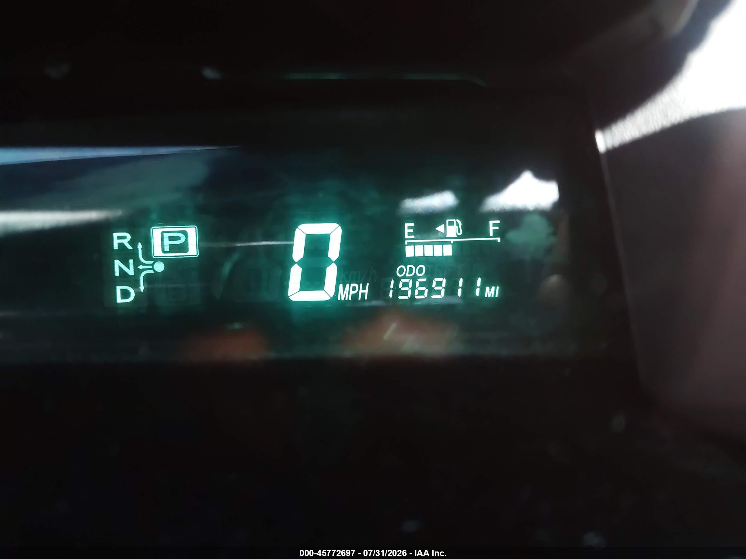 2006 Toyota Prius   Silver vin: JTDKB20U567502715