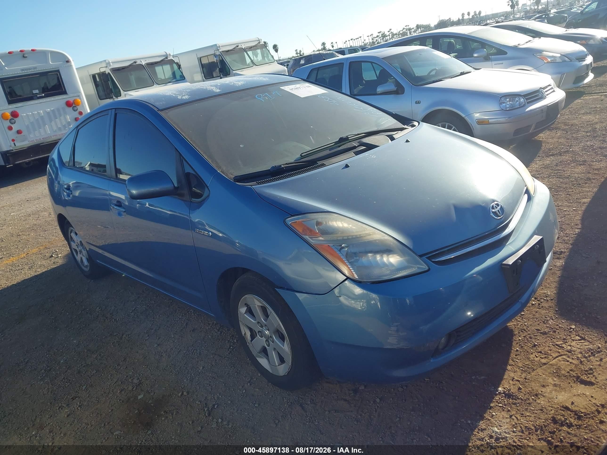 2006 Toyota Prius   Blue vin: JTDKB20U567516453