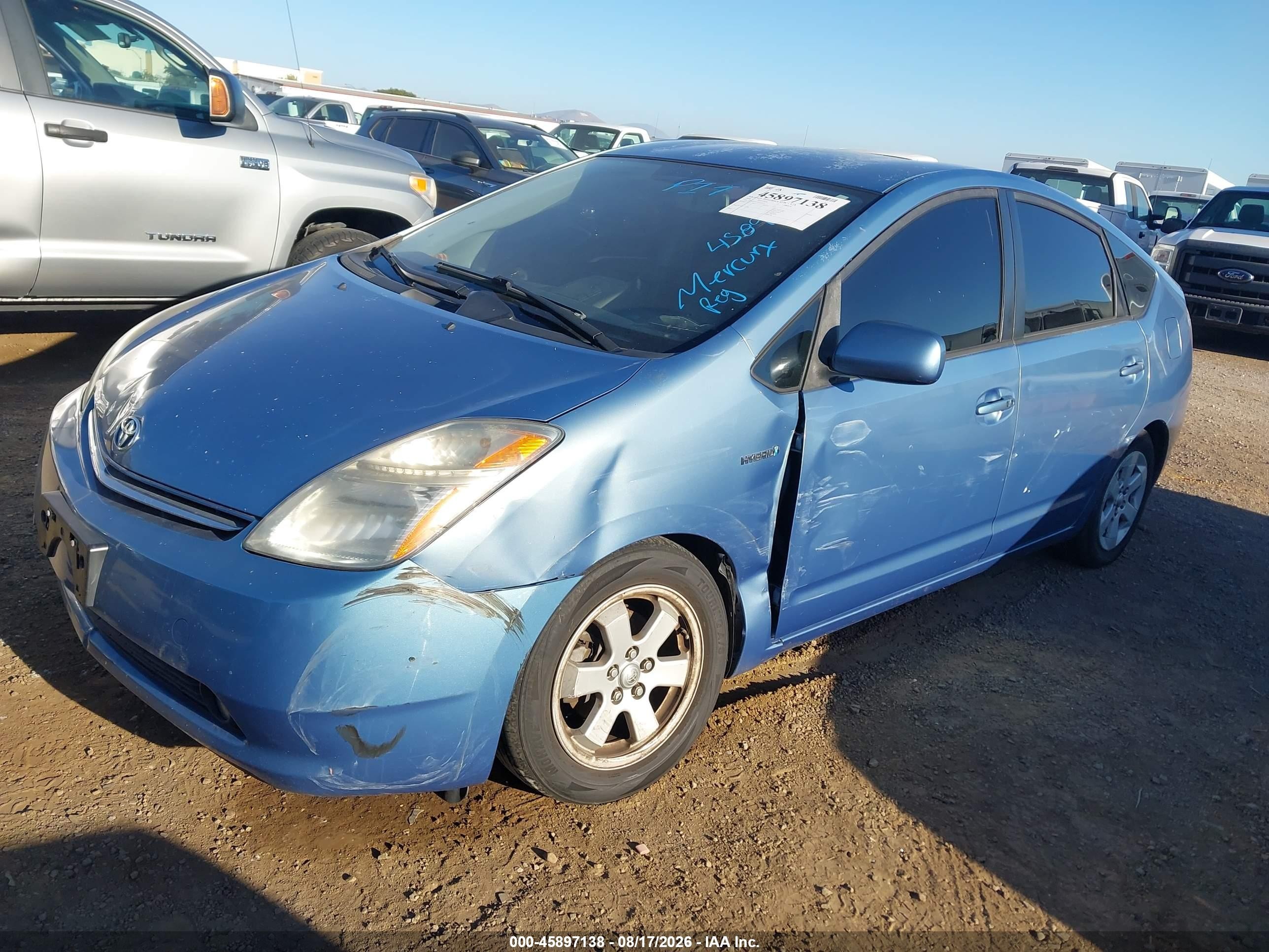2006 Toyota Prius   Blue vin: JTDKB20U567516453