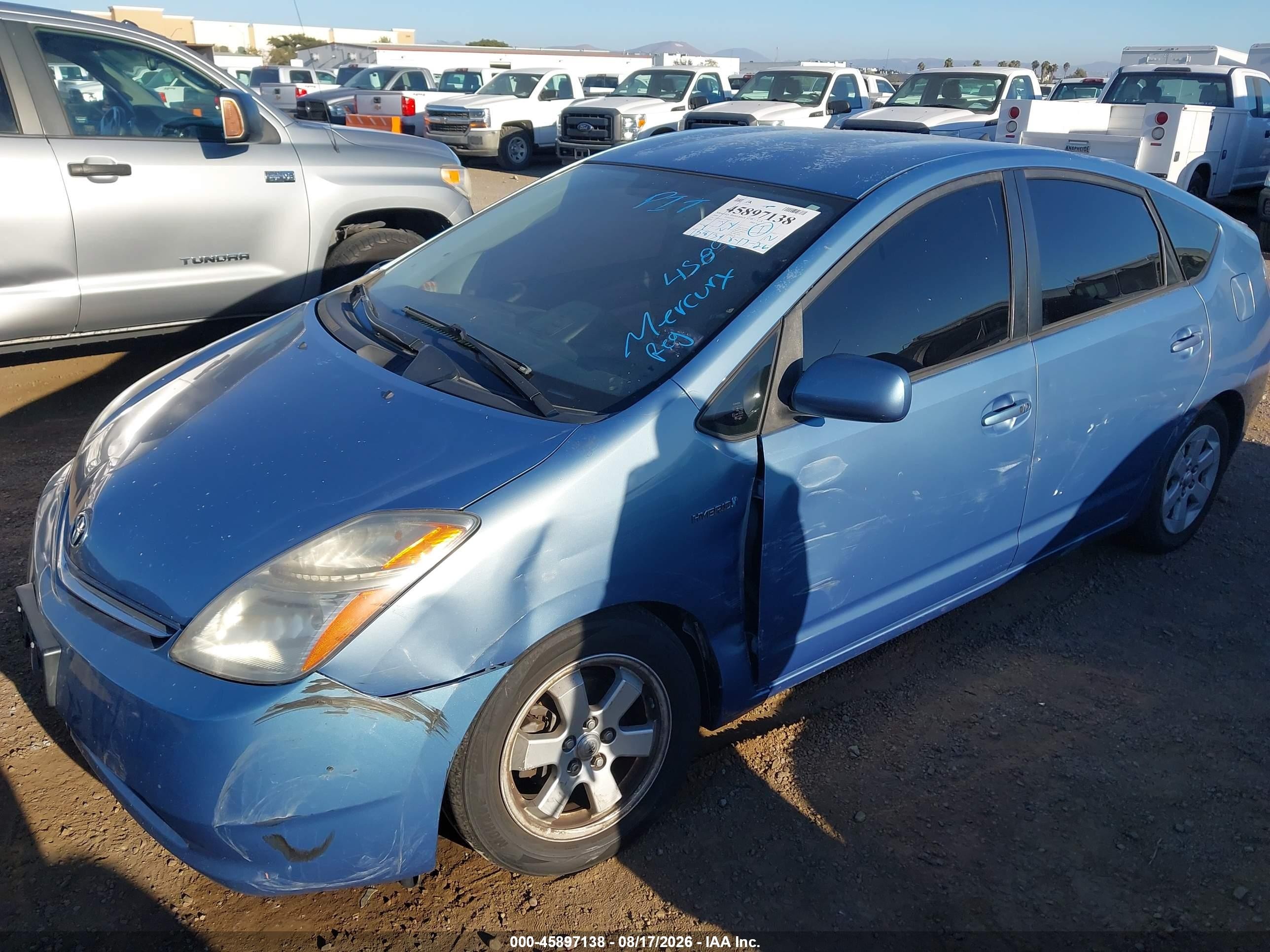 2006 Toyota Prius   Blue vin: JTDKB20U567516453