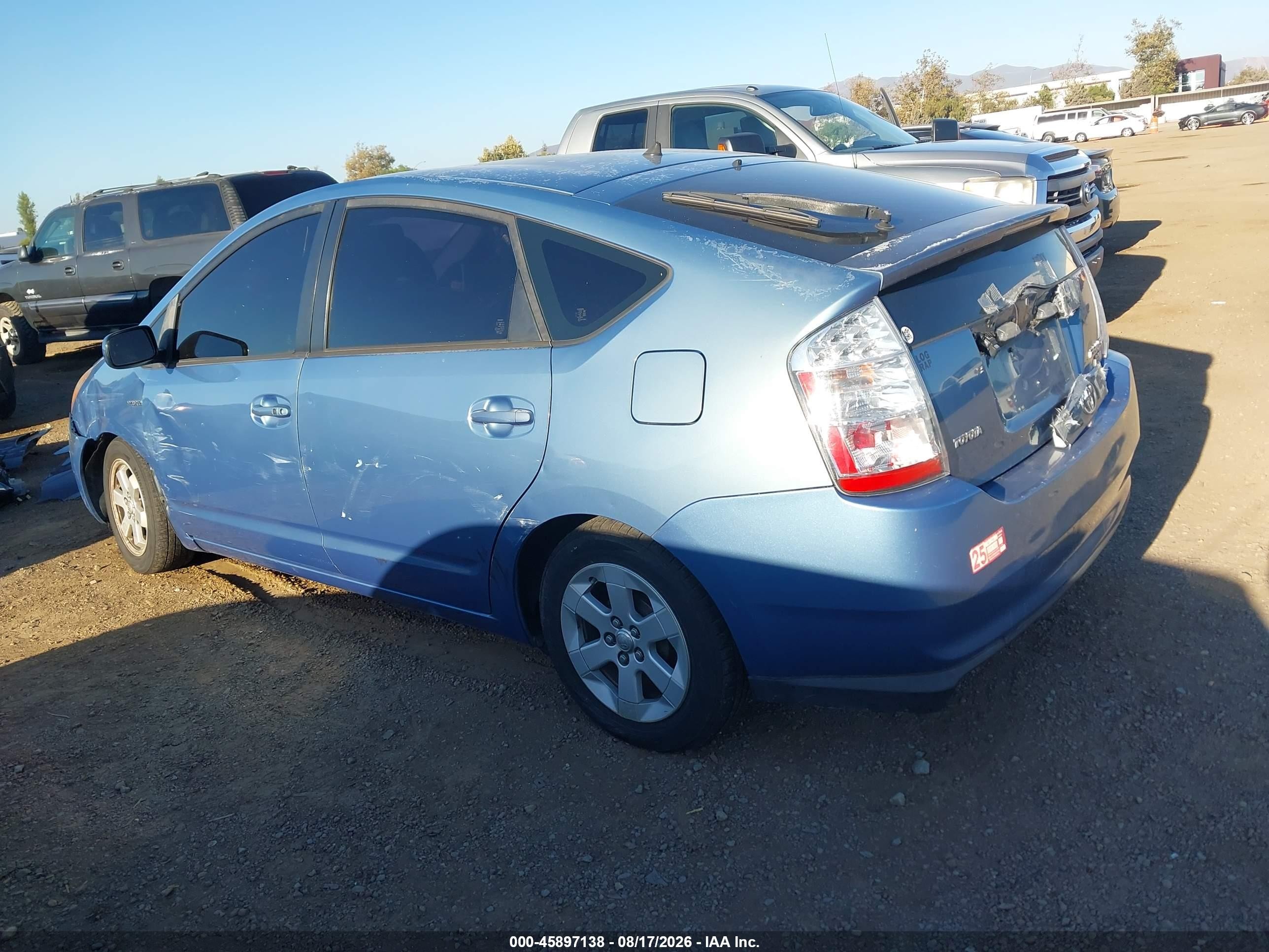 2006 Toyota Prius   Blue vin: JTDKB20U567516453