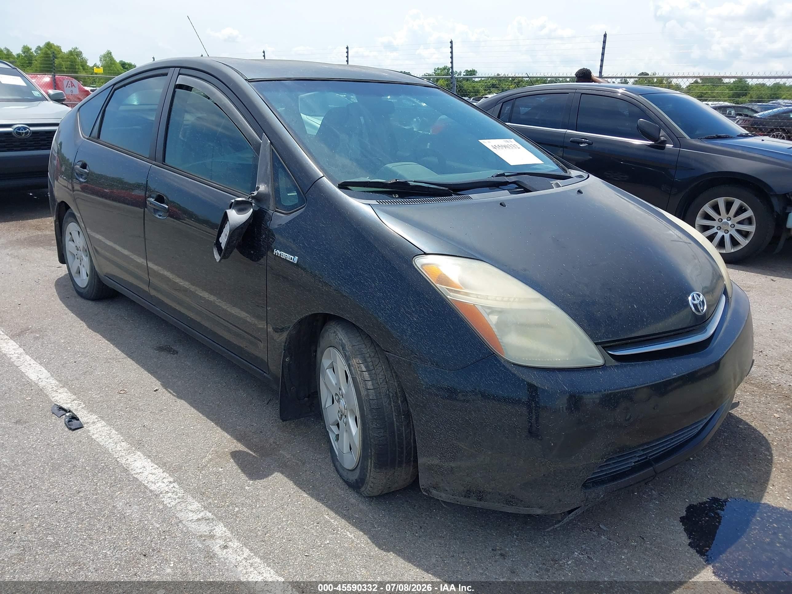 2006 Toyota Prius   Black vin: JTDKB20U567525007