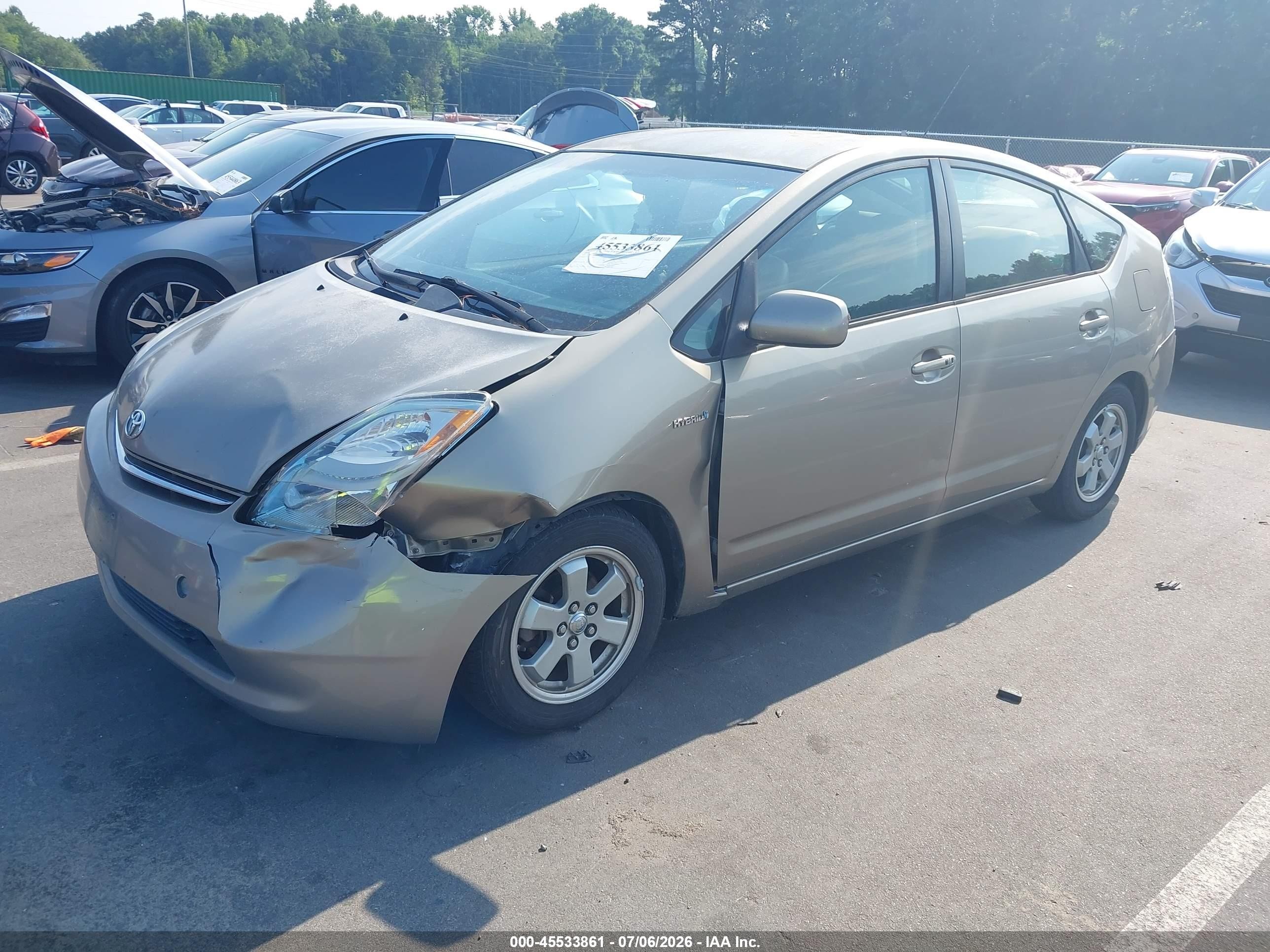 2006 Toyota Prius   Champagne vin: JTDKB20U567531583