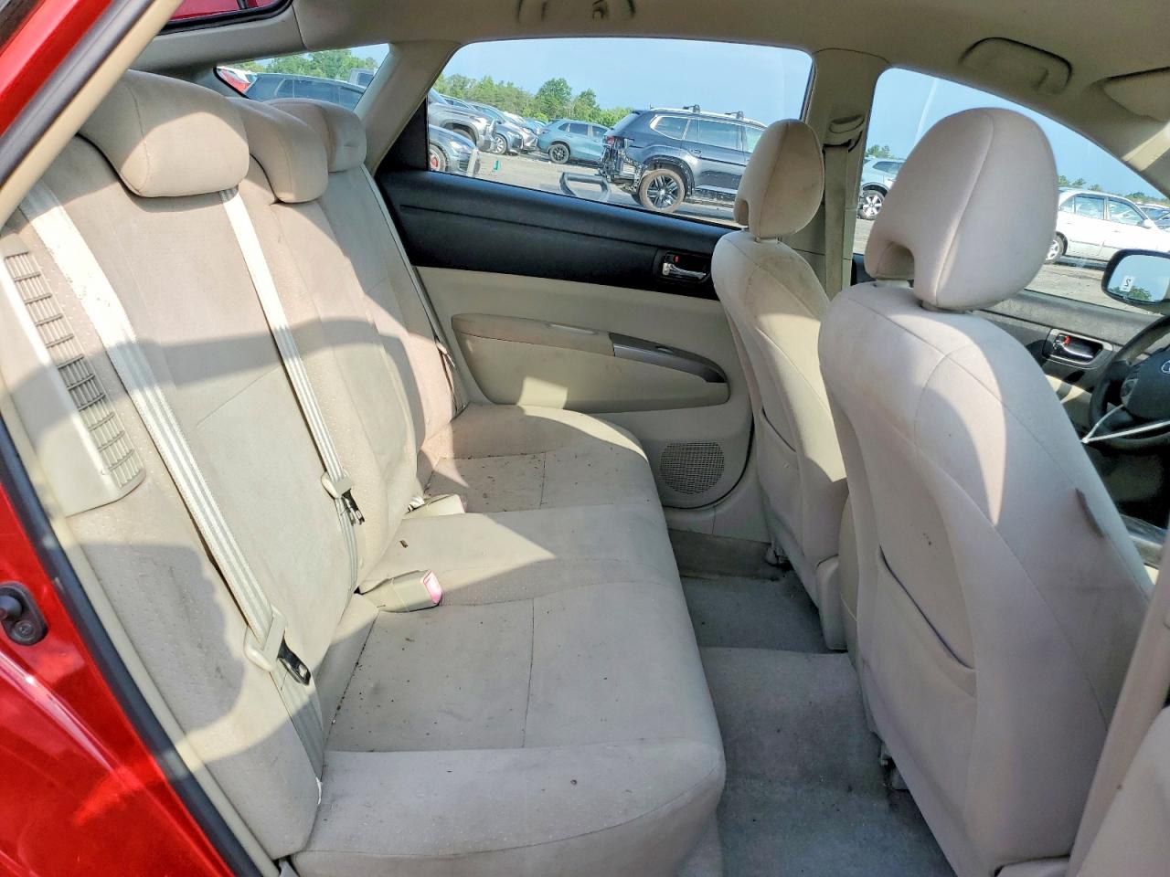 2006 Toyota Prius Base Красный vin: JTDKB20U567532216