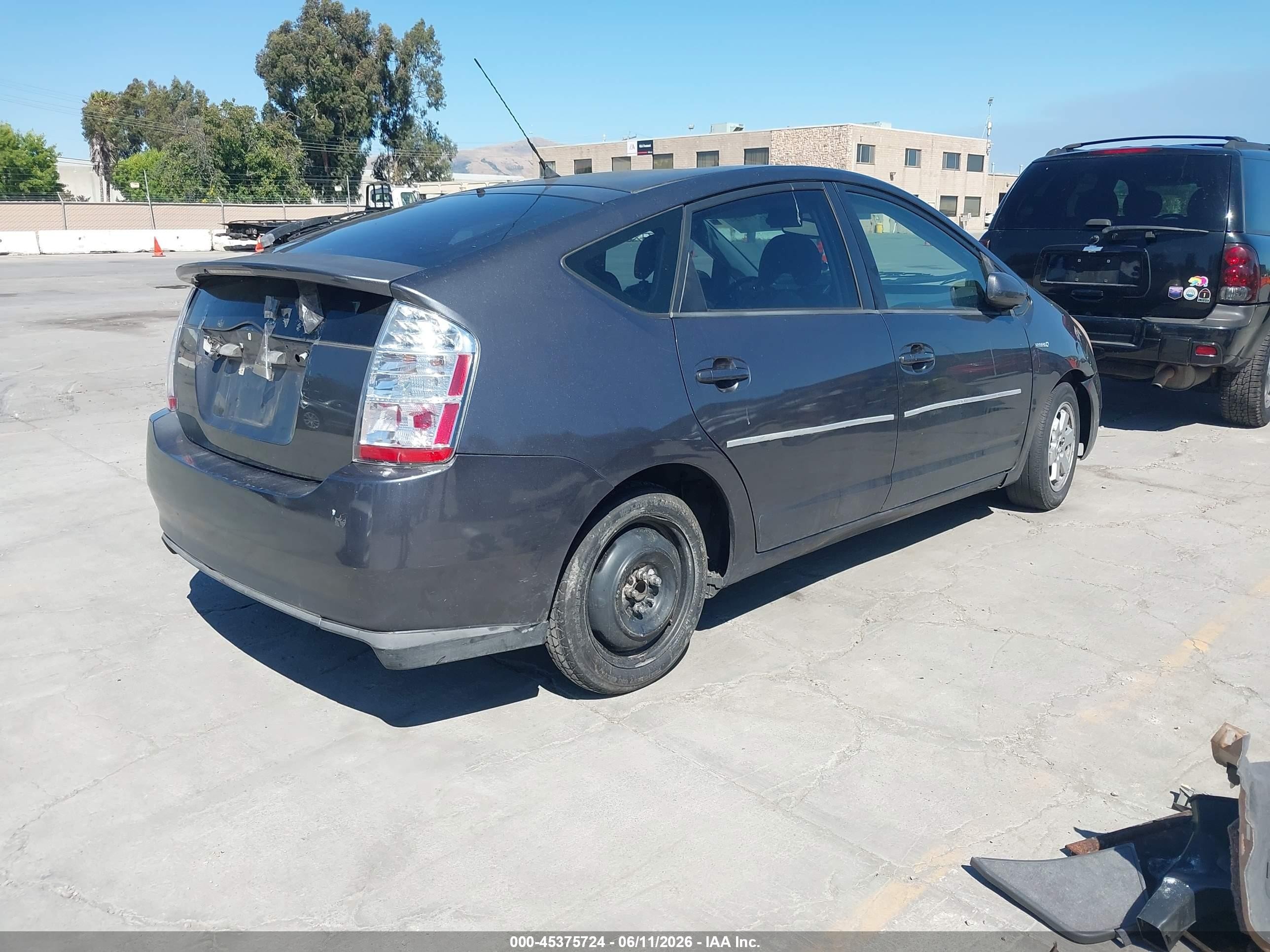 2007 Toyota Prius Touring Серый vin: JTDKB20U573203427