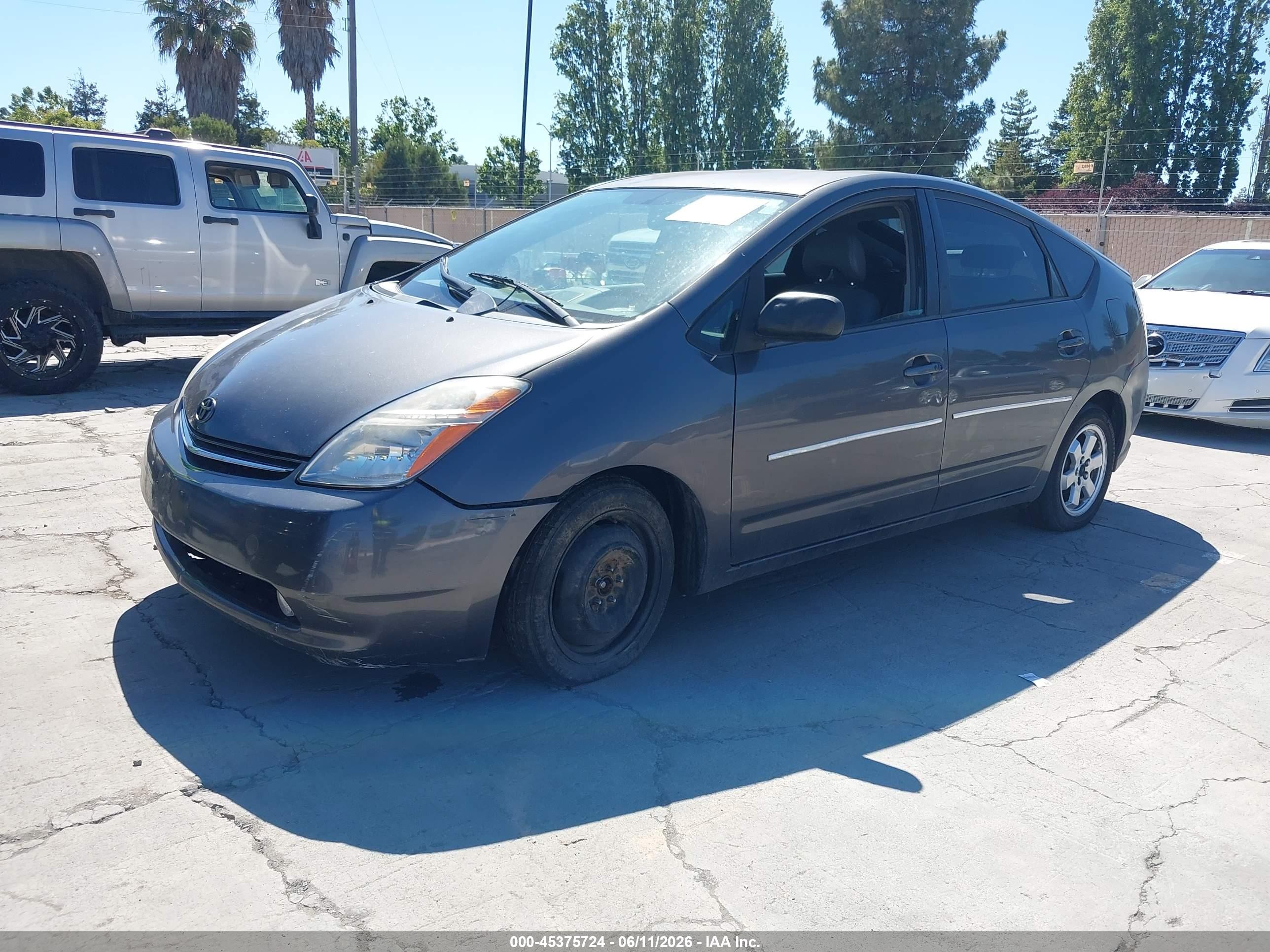2007 Toyota Prius Touring Серый vin: JTDKB20U573203427