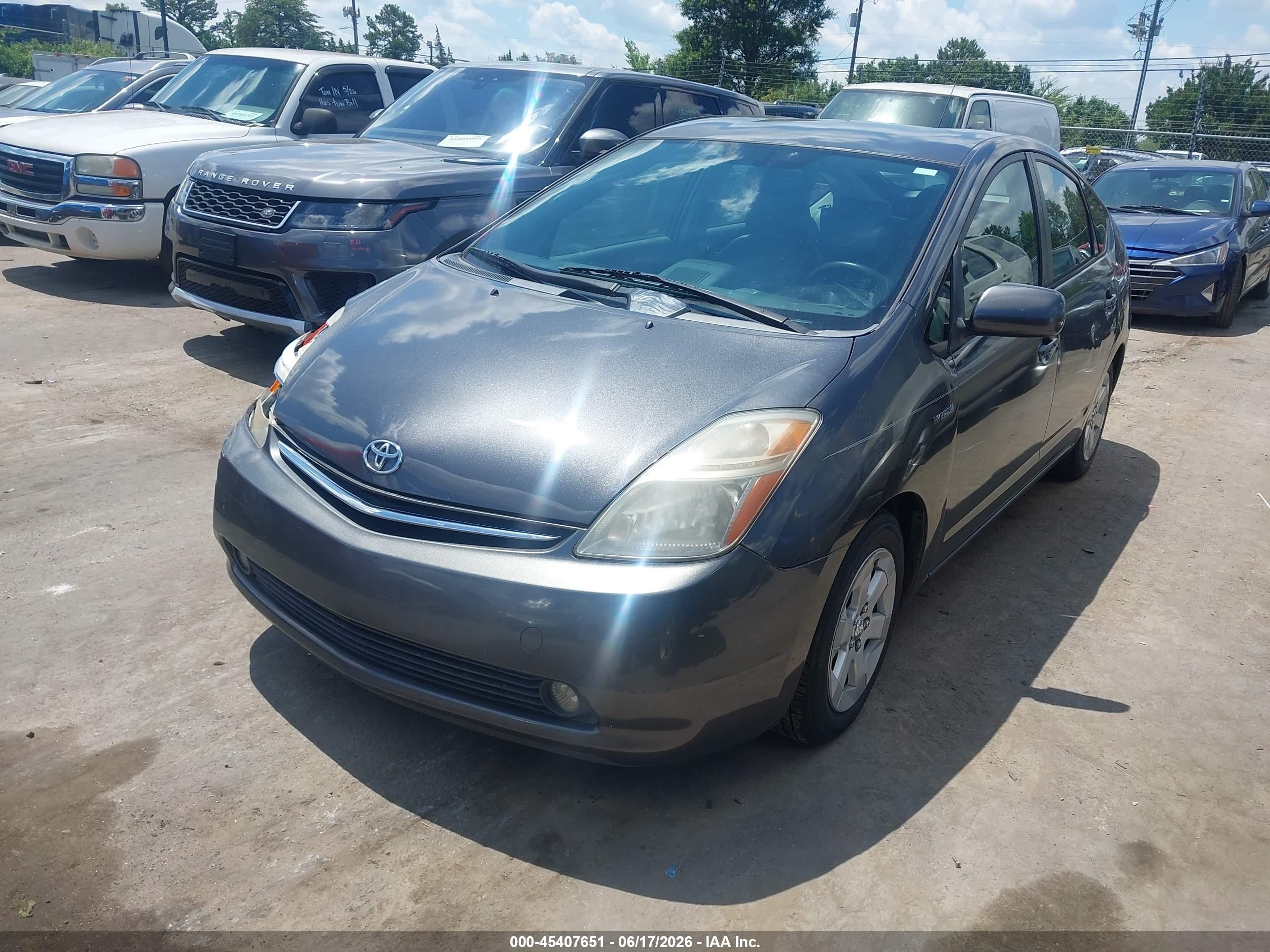 2007 Toyota Prius   Gray vin: JTDKB20U573205520