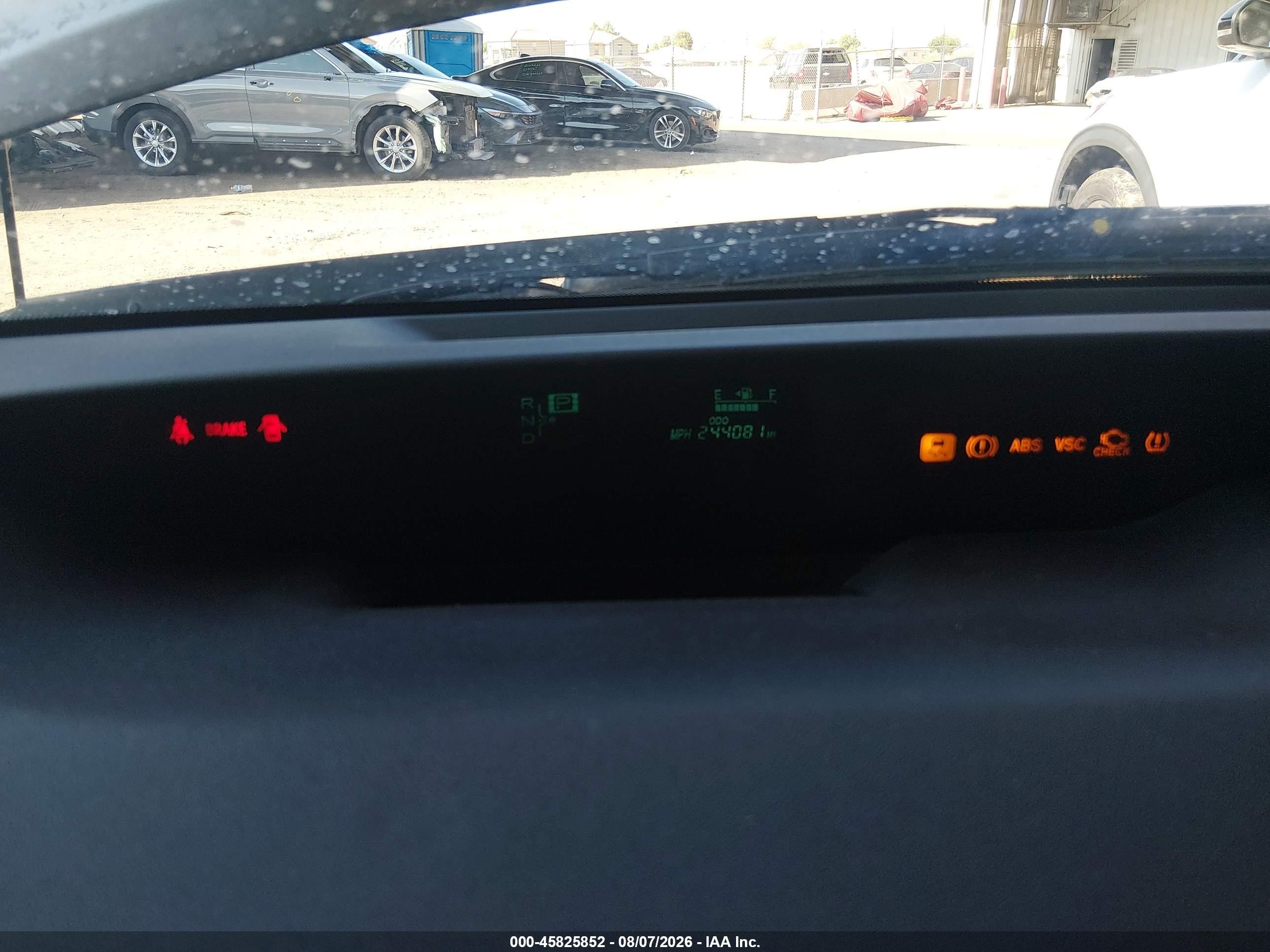 2007 Toyota Prius   Gray vin: JTDKB20U573211351