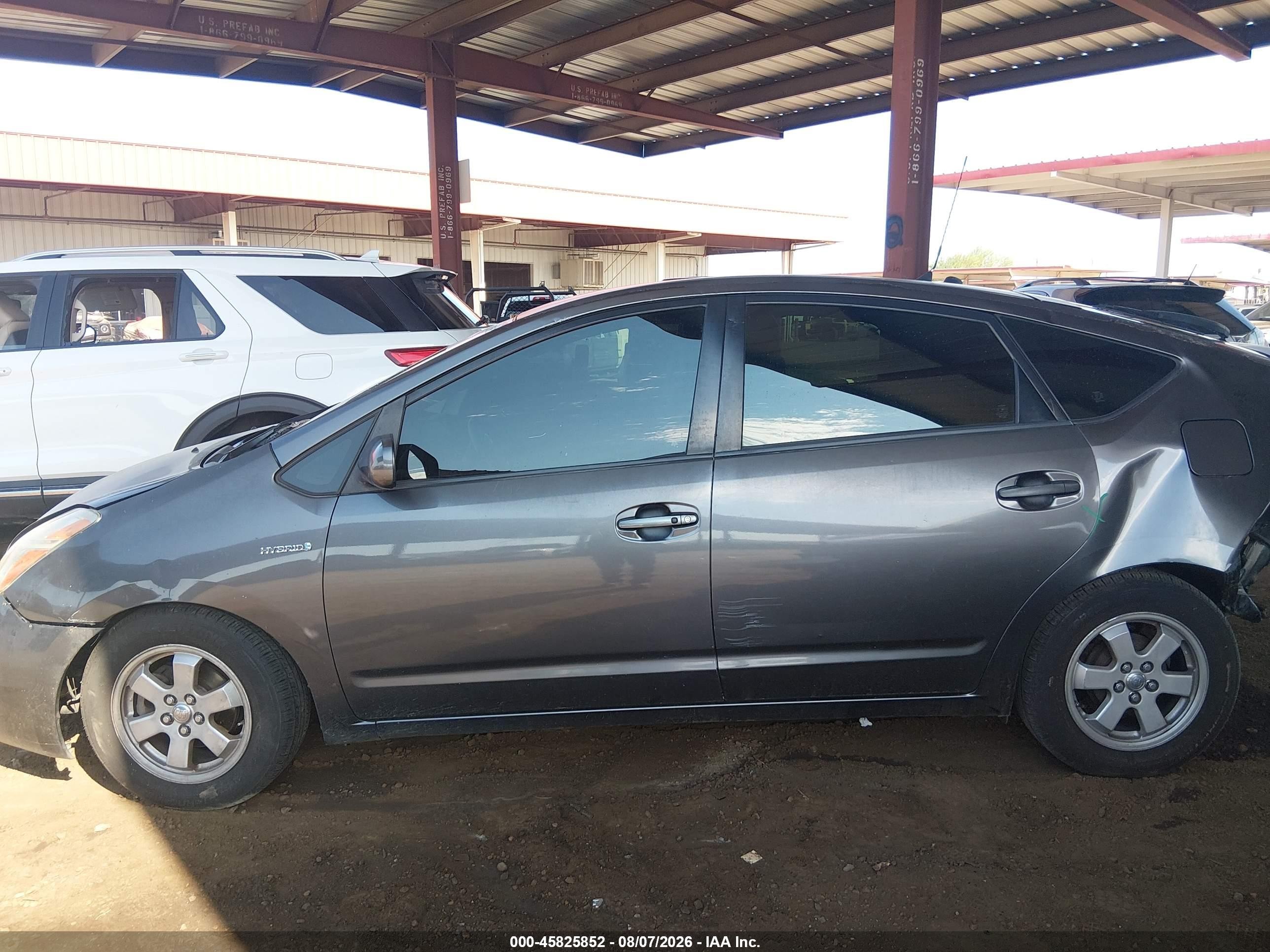 2007 Toyota Prius   Gray vin: JTDKB20U573211351