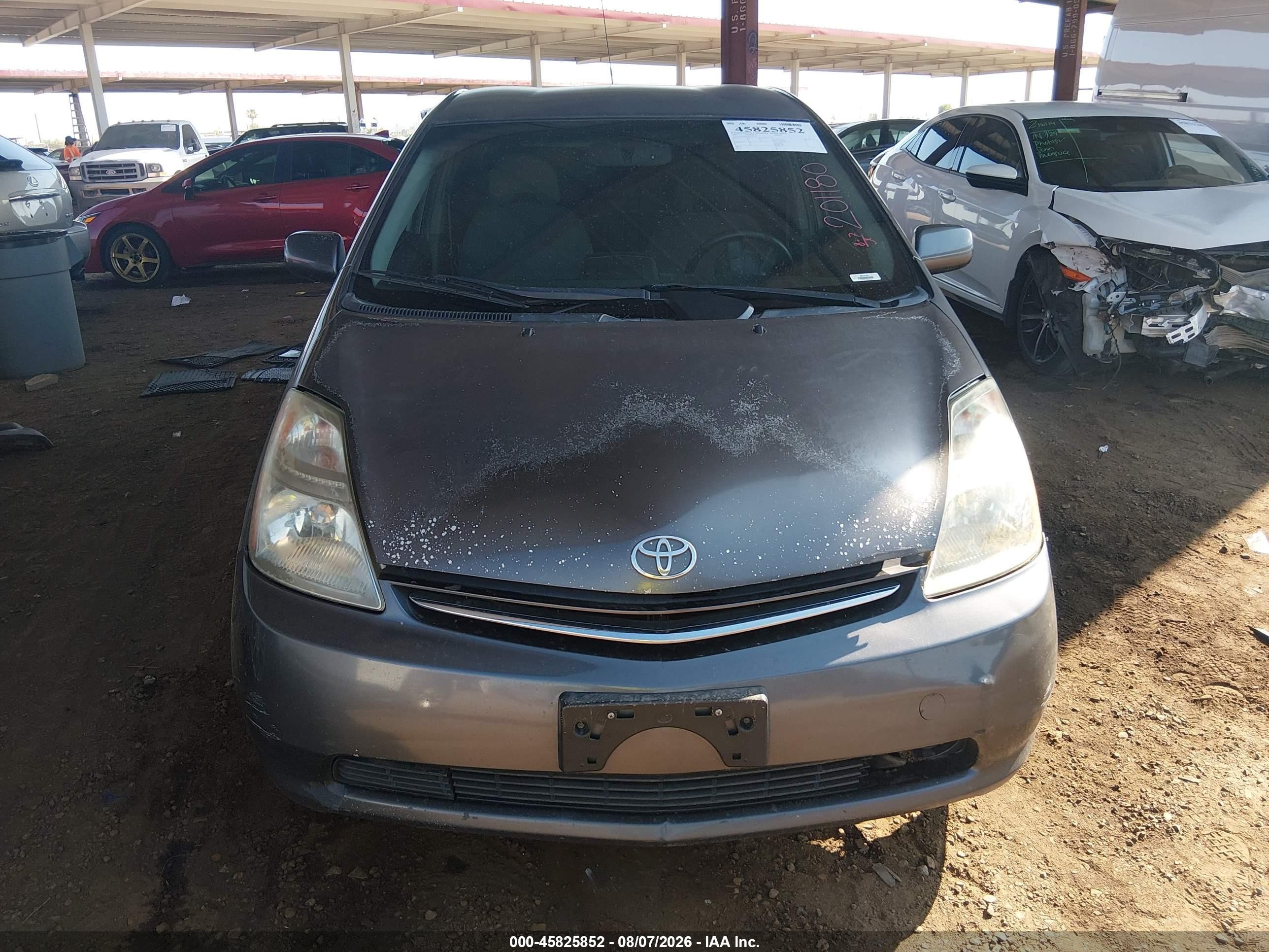 2007 Toyota Prius   Gray vin: JTDKB20U573211351