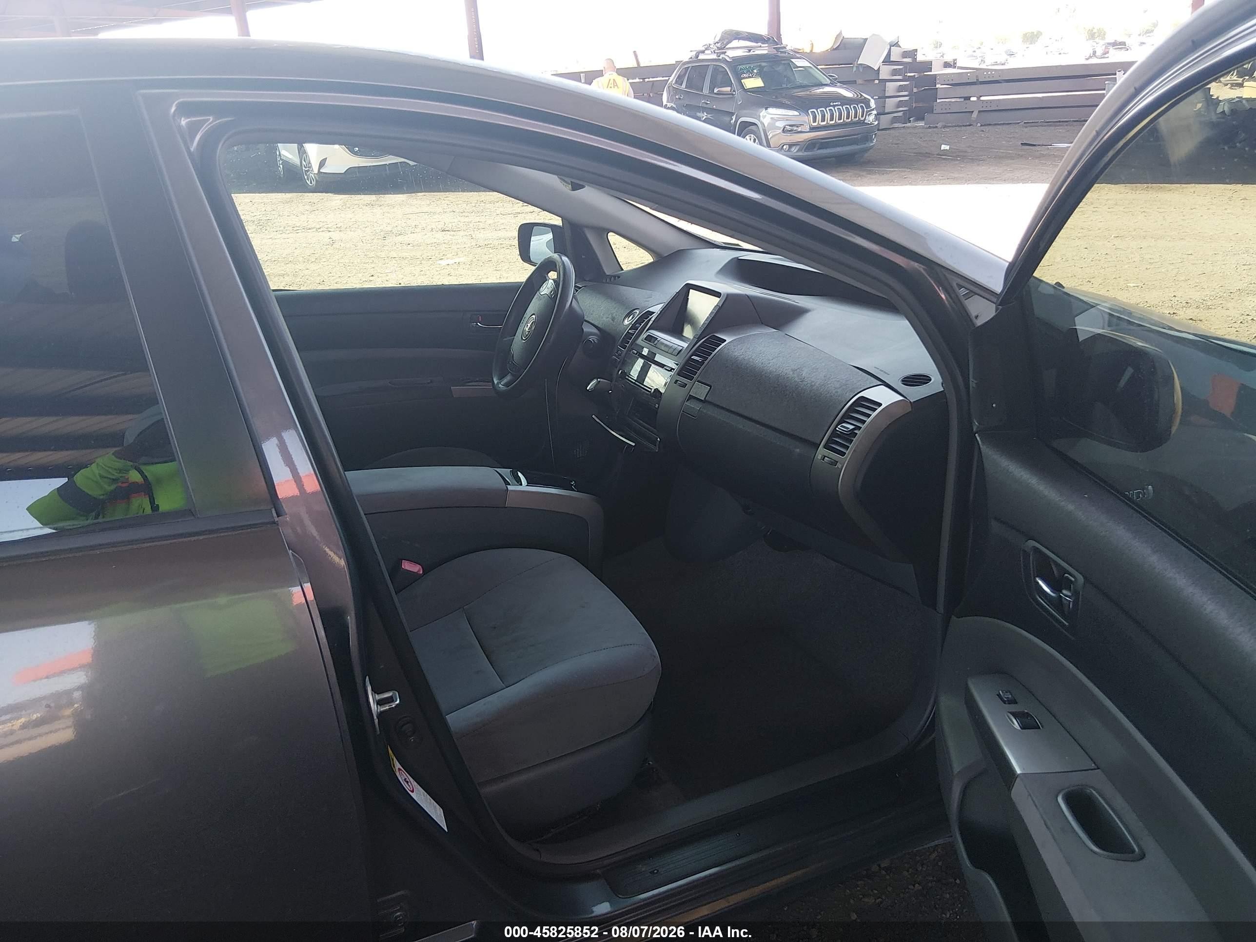 2007 Toyota Prius   Gray vin: JTDKB20U573211351