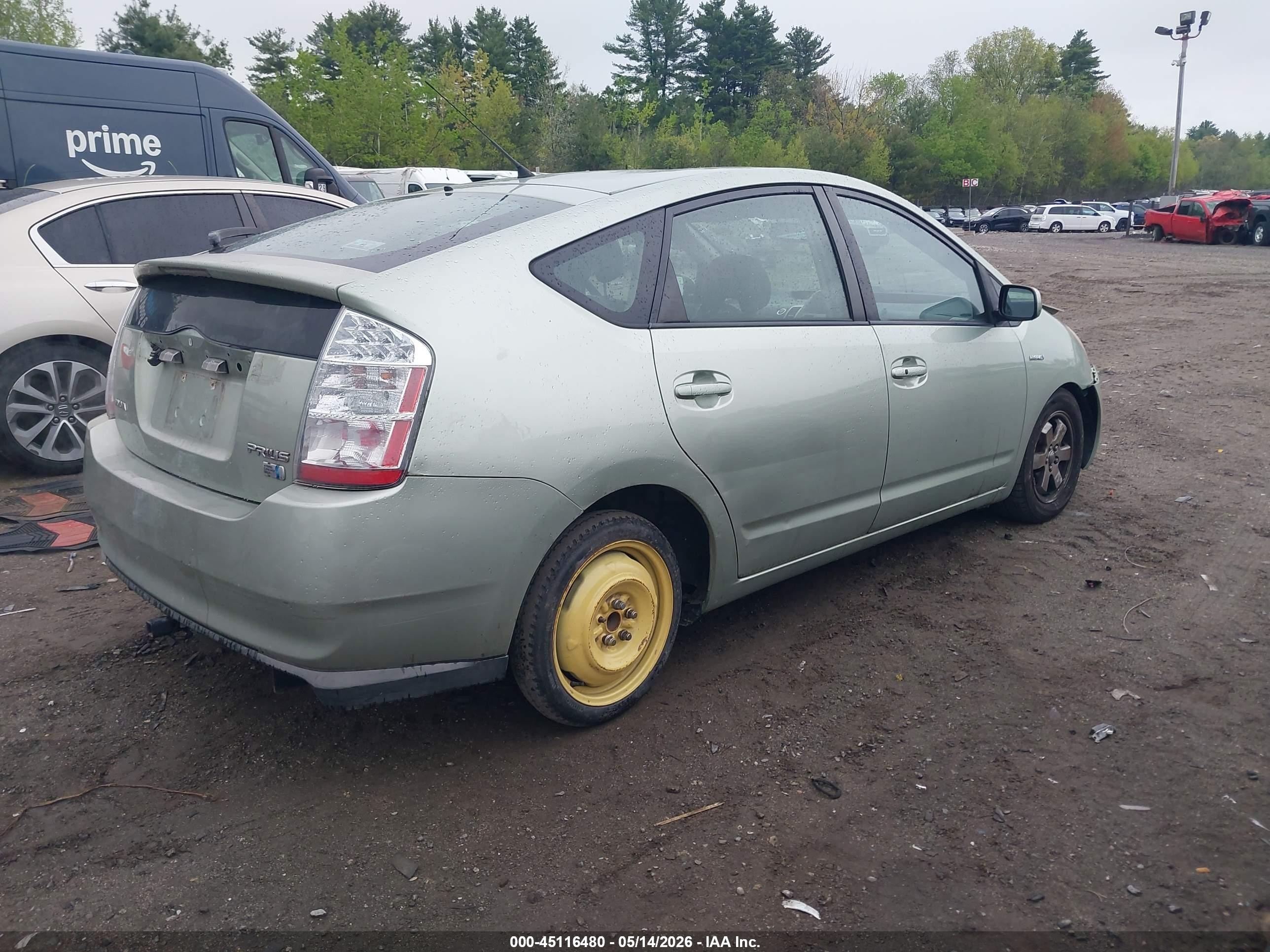 2007 Toyota Prius   Teal vin: JTDKB20U573221832