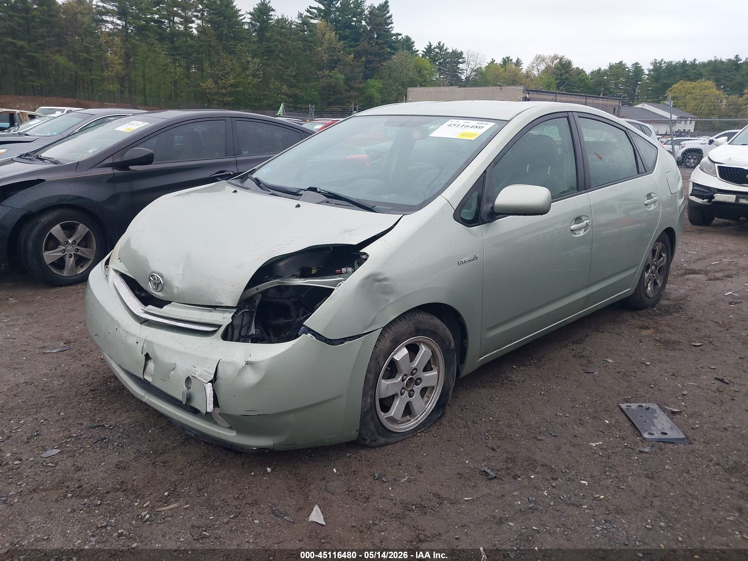 2007 Toyota Prius   Teal vin: JTDKB20U573221832