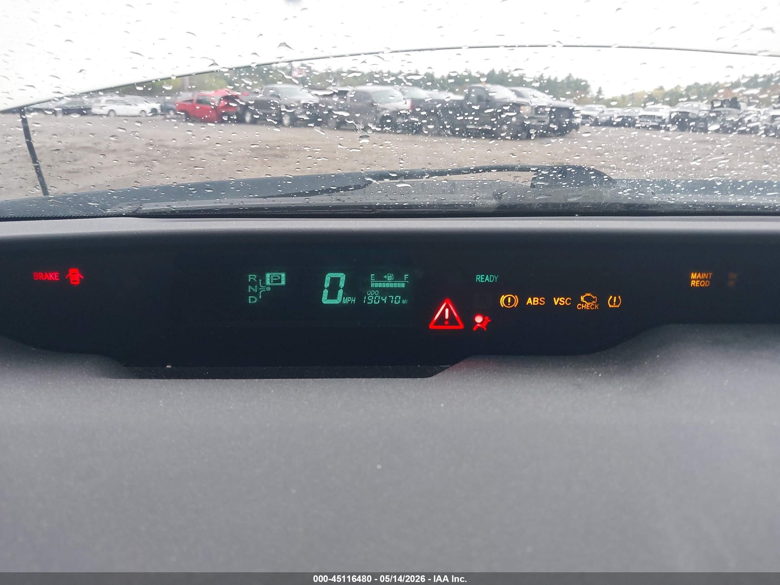 2007 Toyota Prius   Teal vin: JTDKB20U573221832