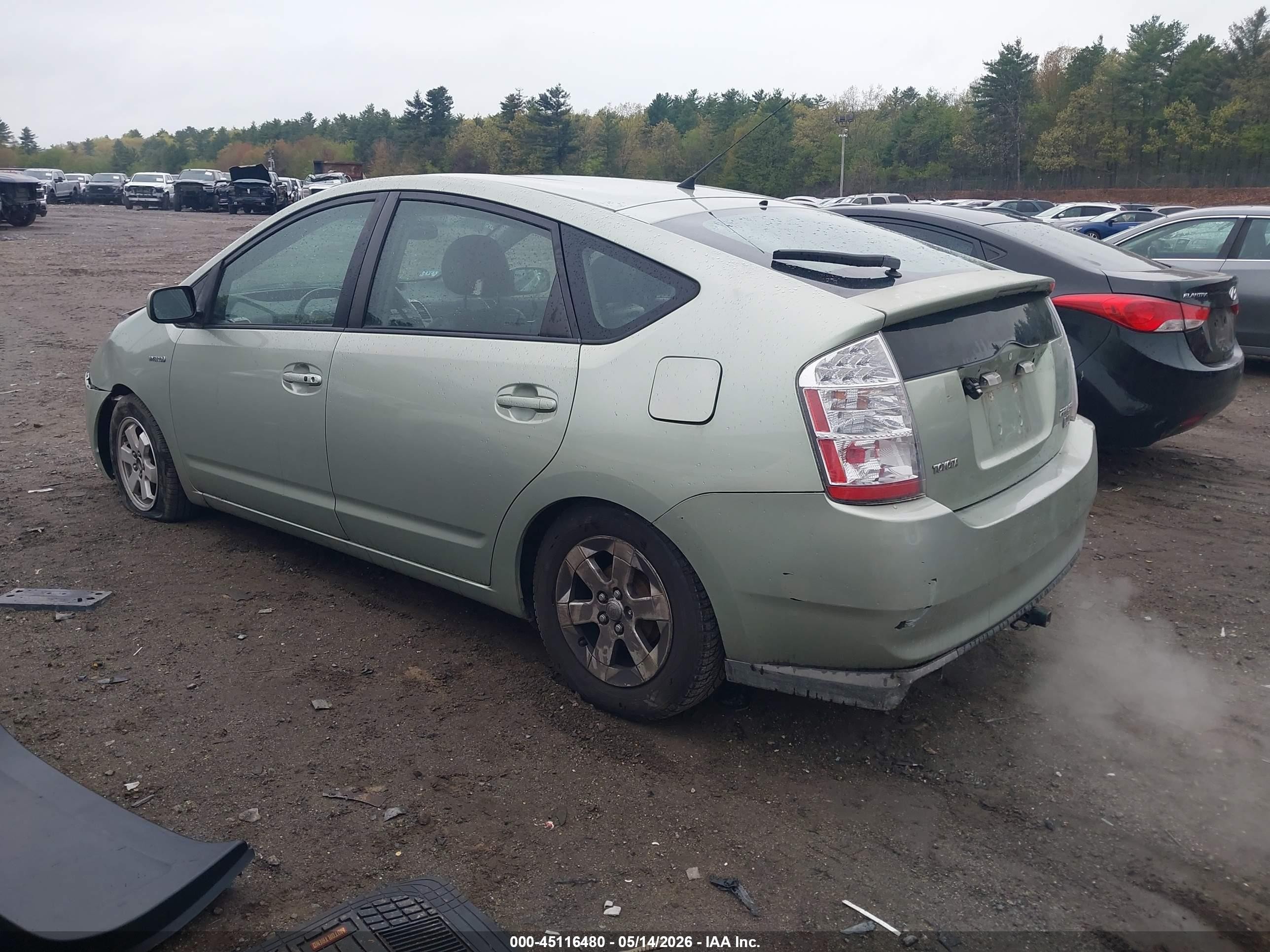 2007 Toyota Prius   Teal vin: JTDKB20U573221832