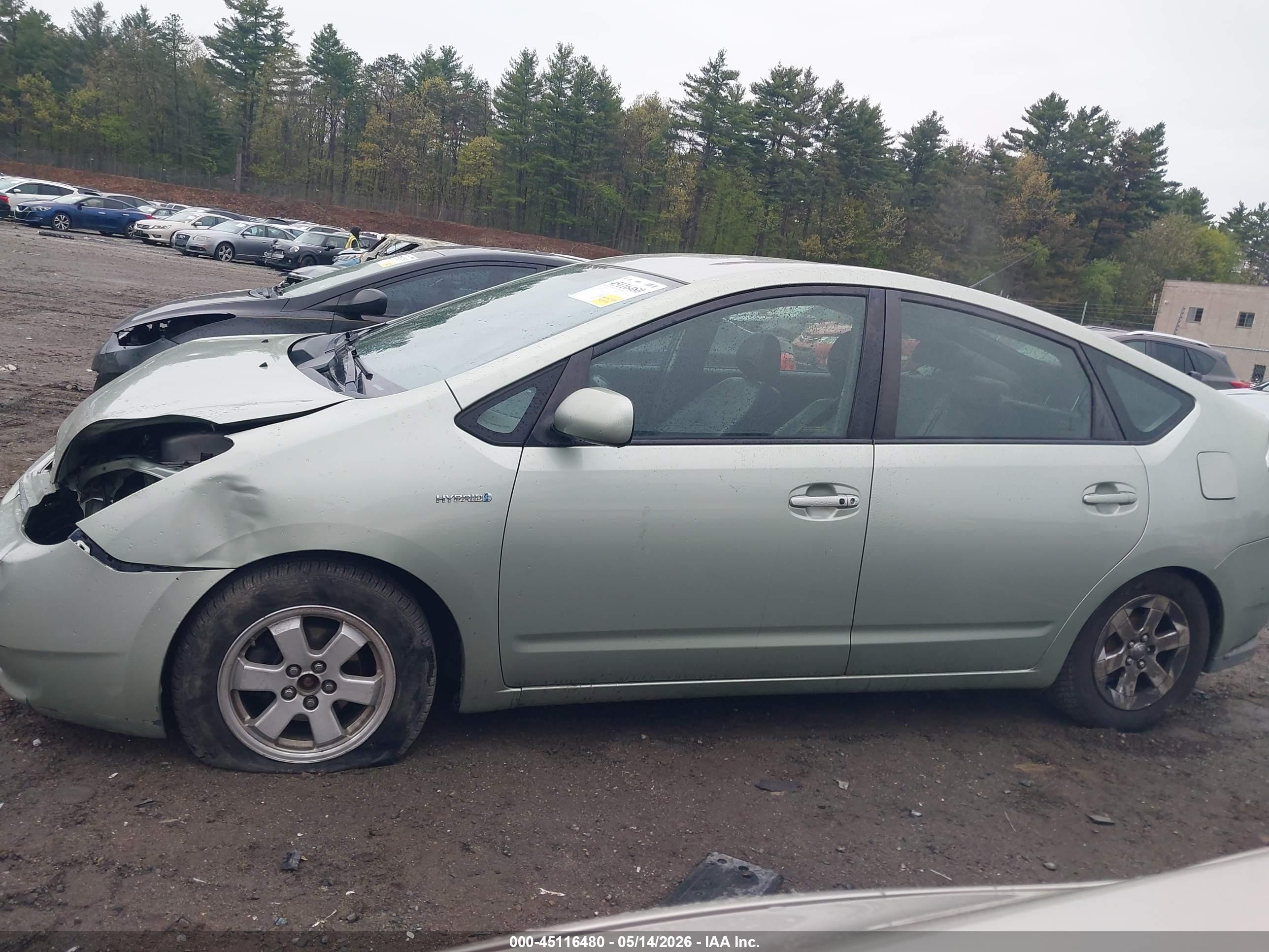 2007 Toyota Prius   Teal vin: JTDKB20U573221832