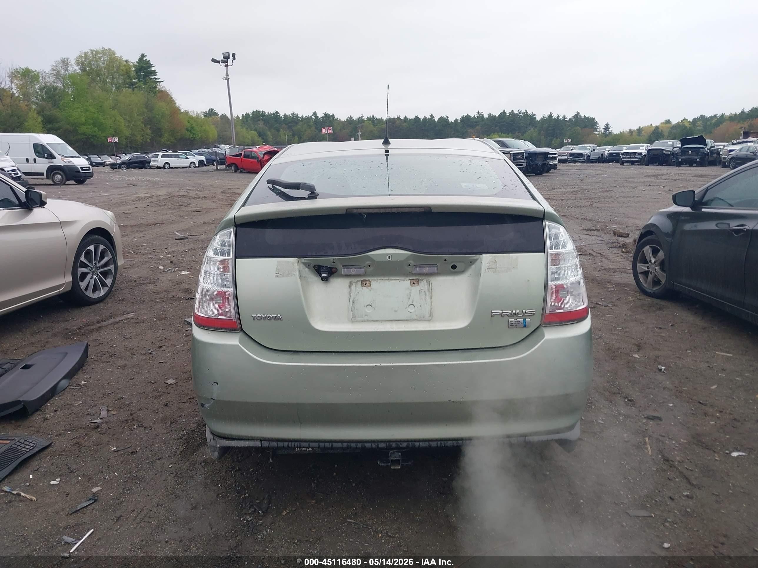 2007 Toyota Prius   Teal vin: JTDKB20U573221832