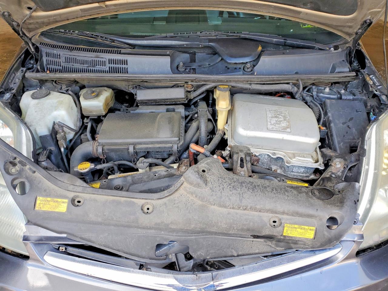 2007 Toyota Prius Base Charcoal vin: JTDKB20U573227422