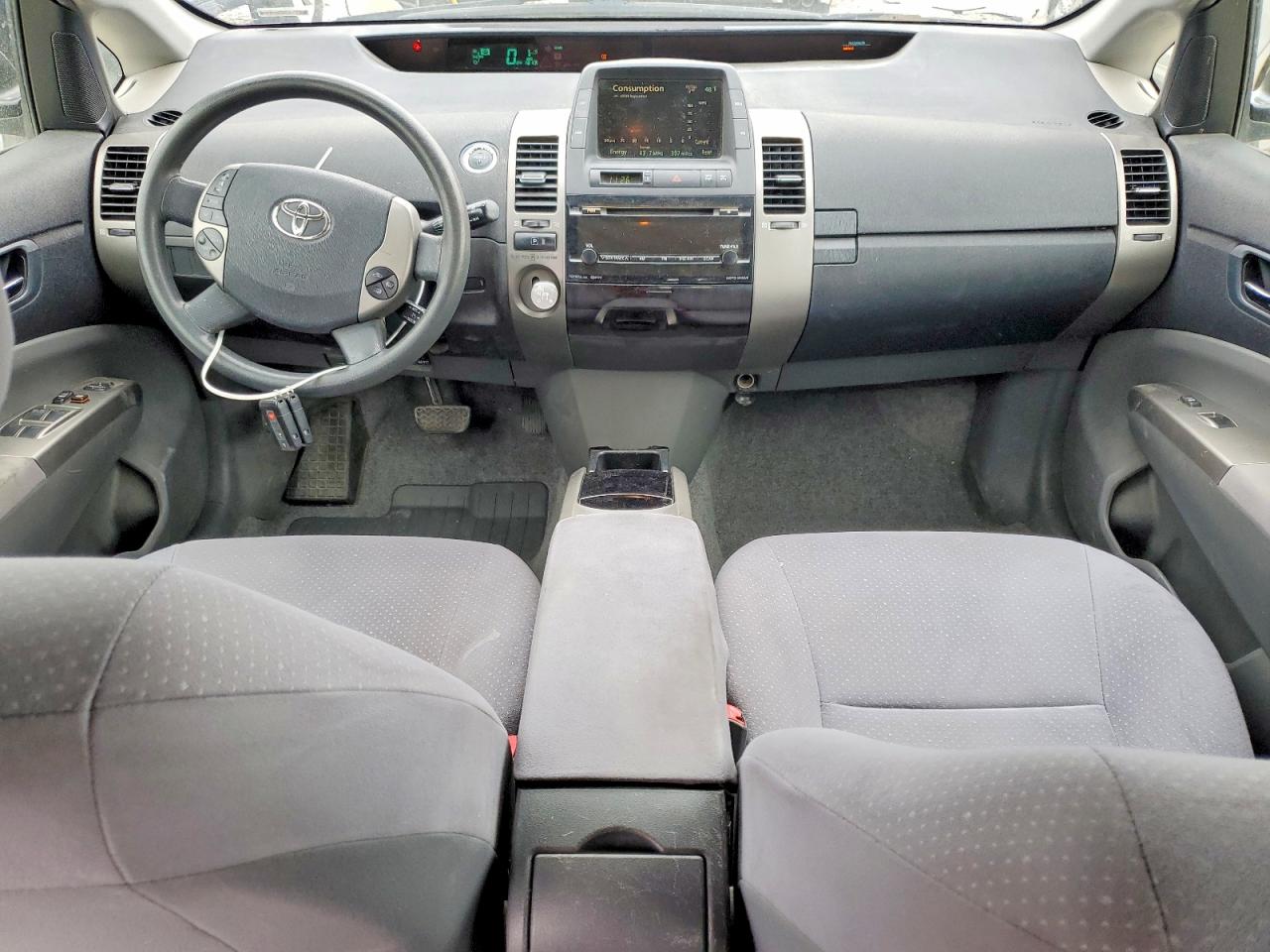 2007 Toyota Prius Base Gray vin: JTDKB20U573232958