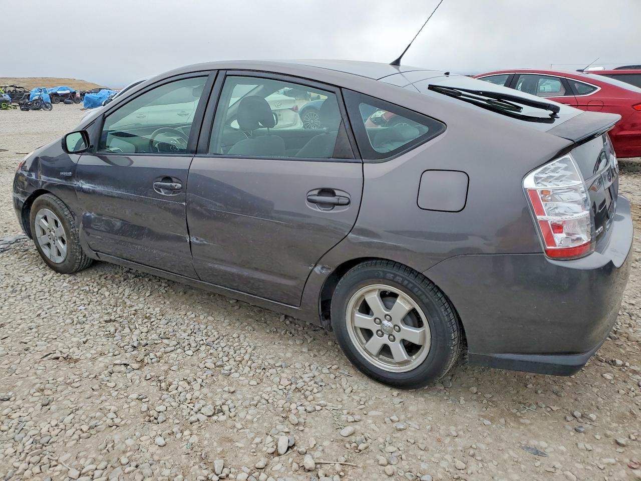 2007 Toyota Prius Base Gray vin: JTDKB20U573232958