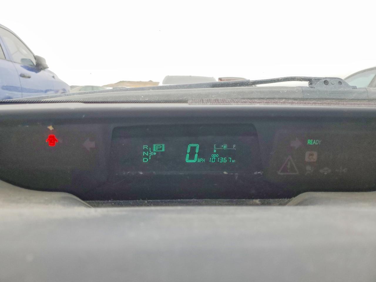 2007 Toyota Prius Base Gray vin: JTDKB20U573232958