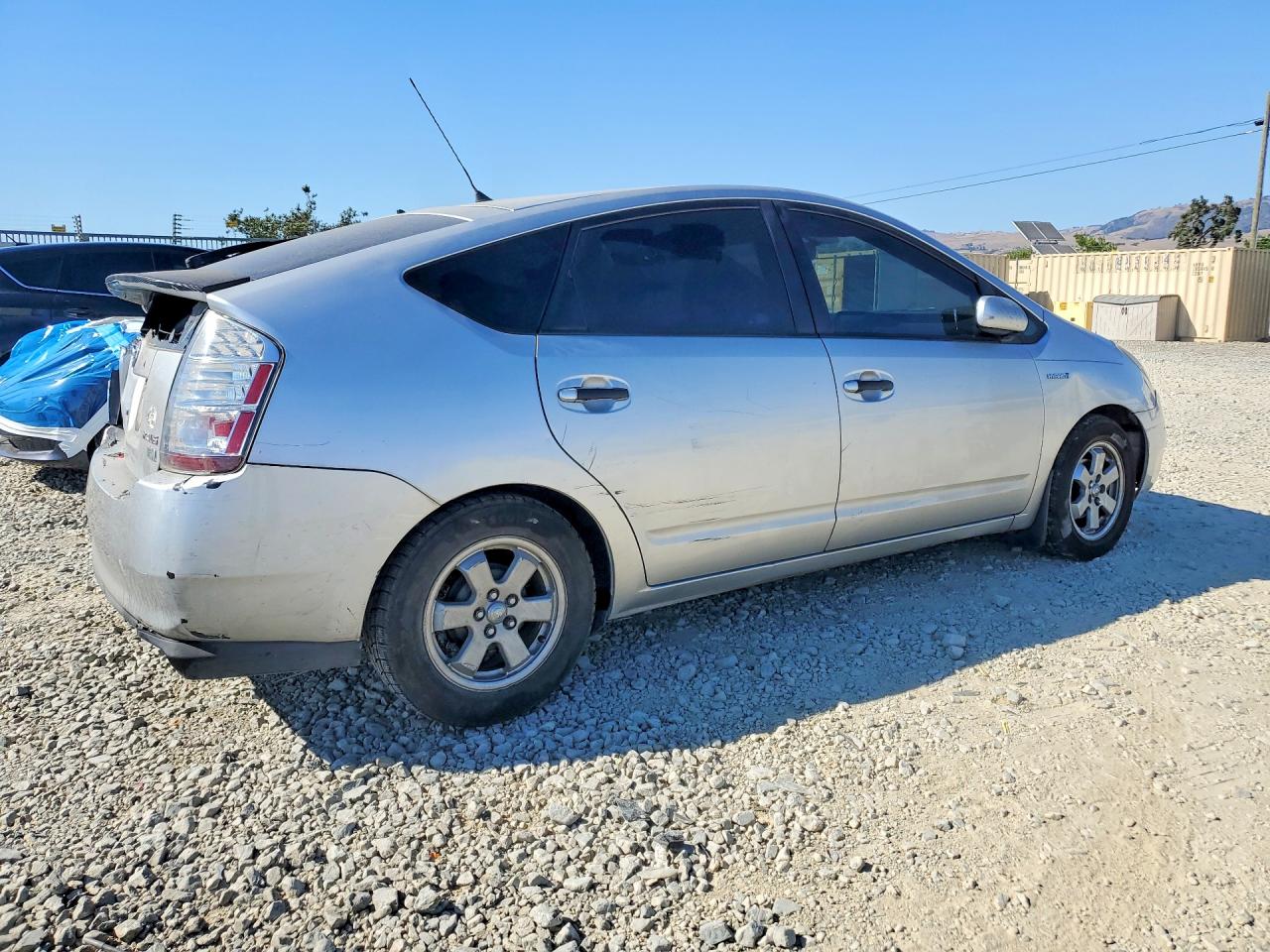 2007 Toyota Prius Touring Silver vin: JTDKB20U573248707