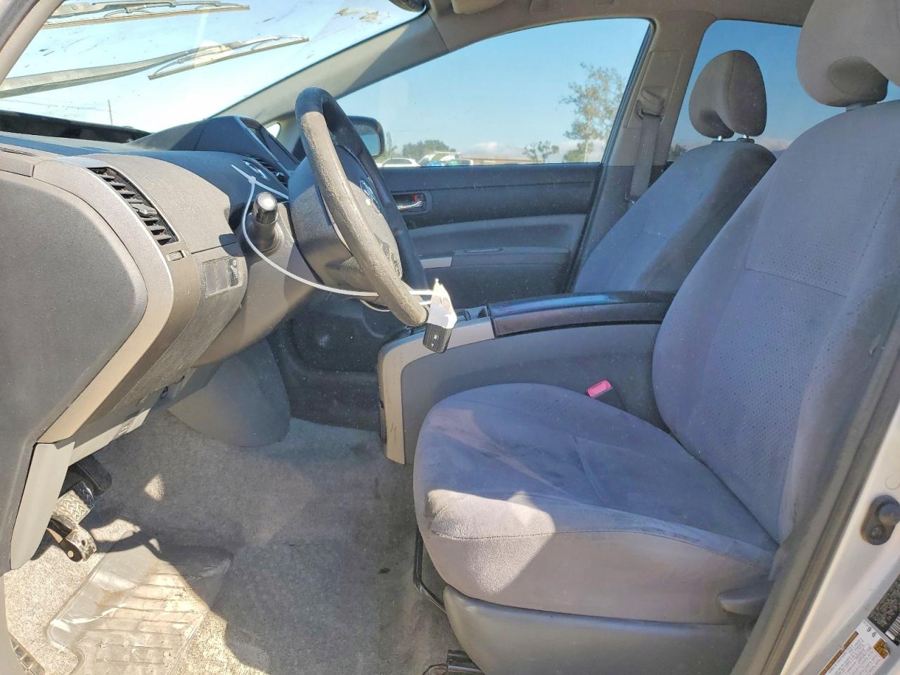 2007 Toyota Prius Touring Silver vin: JTDKB20U573248707