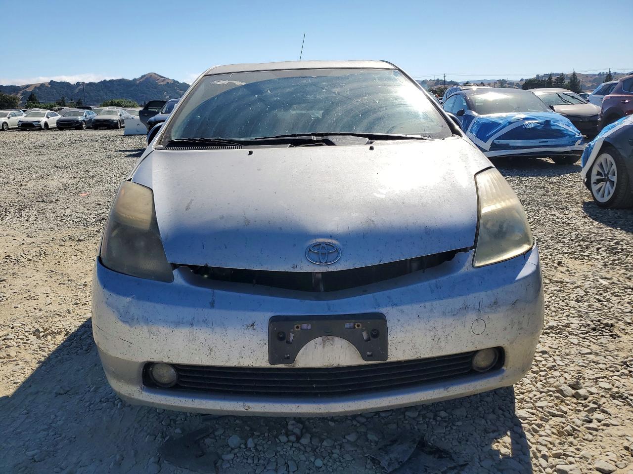2007 Toyota Prius Touring Silver vin: JTDKB20U573248707