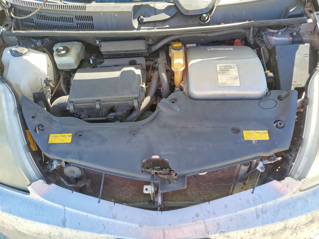 2007 Toyota Prius Touring Silver vin: JTDKB20U573248707