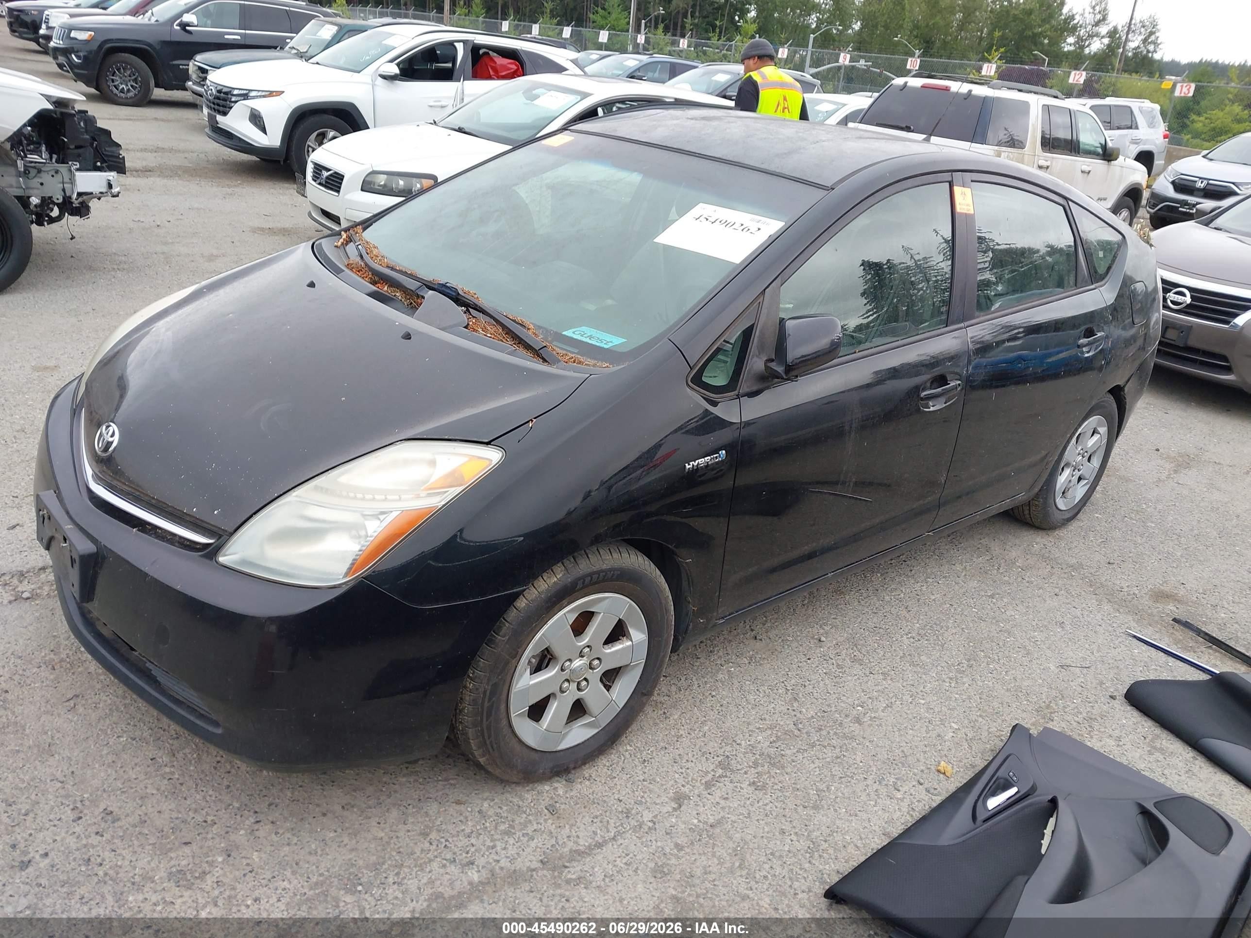 2007 Toyota Prius   Black vin: JTDKB20U573258864