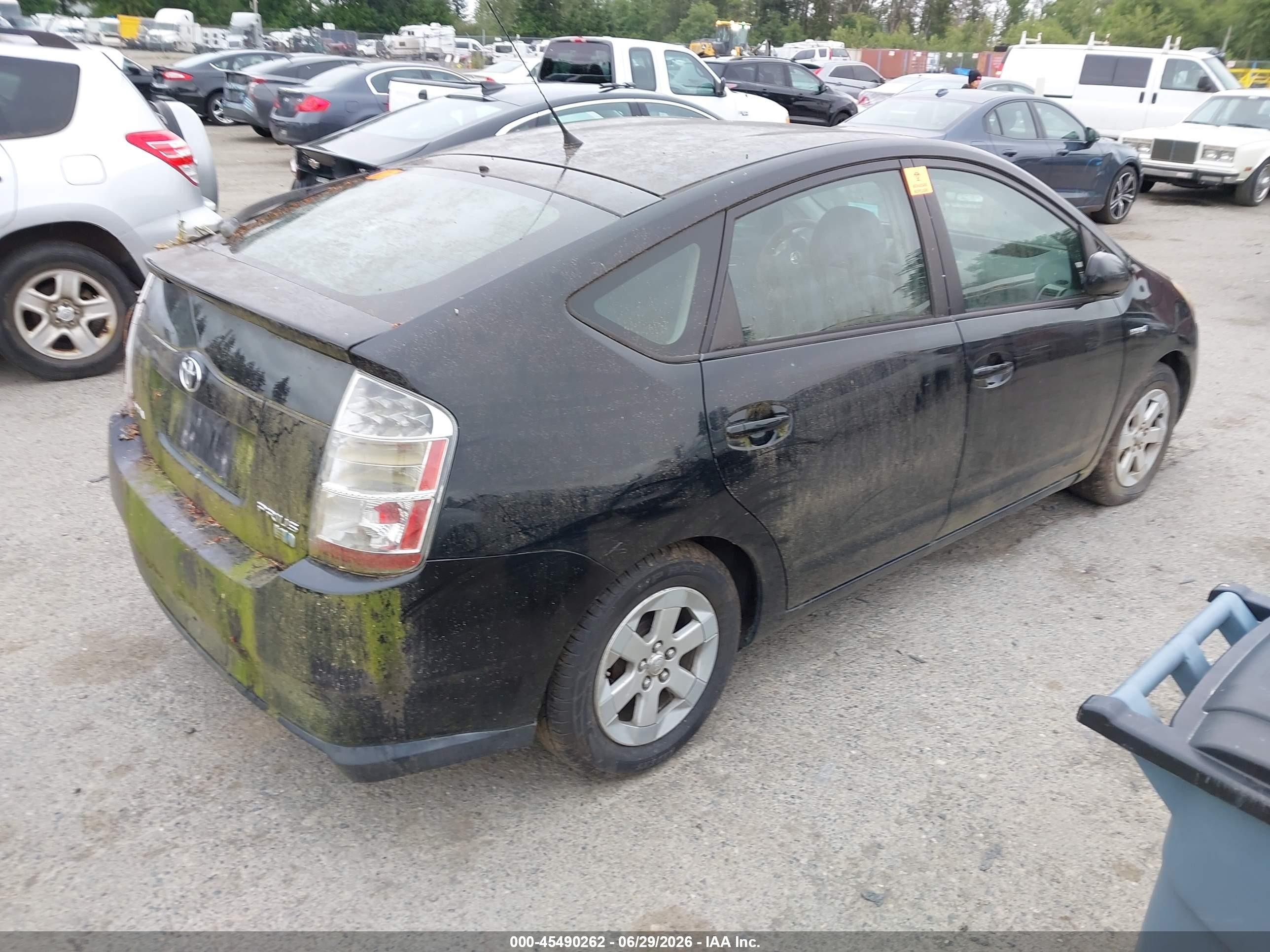 2007 Toyota Prius   Black vin: JTDKB20U573258864