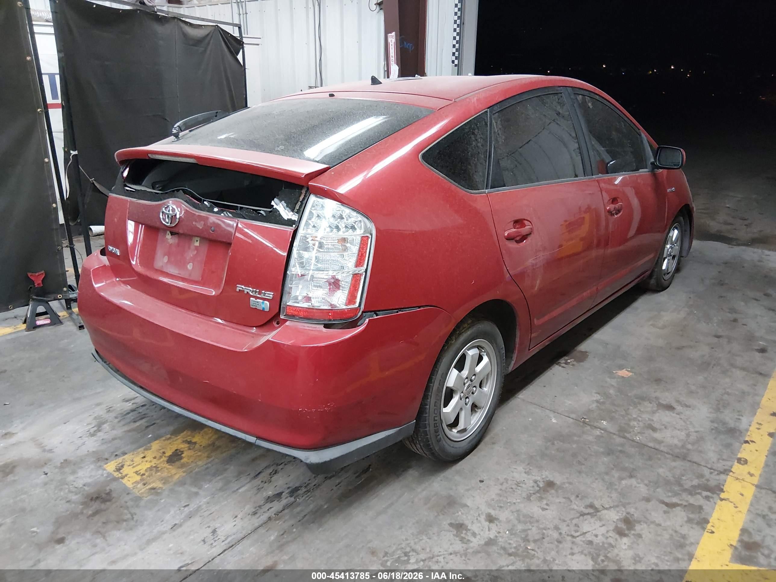 2007 Toyota Prius   Burgundy vin: JTDKB20U573261621