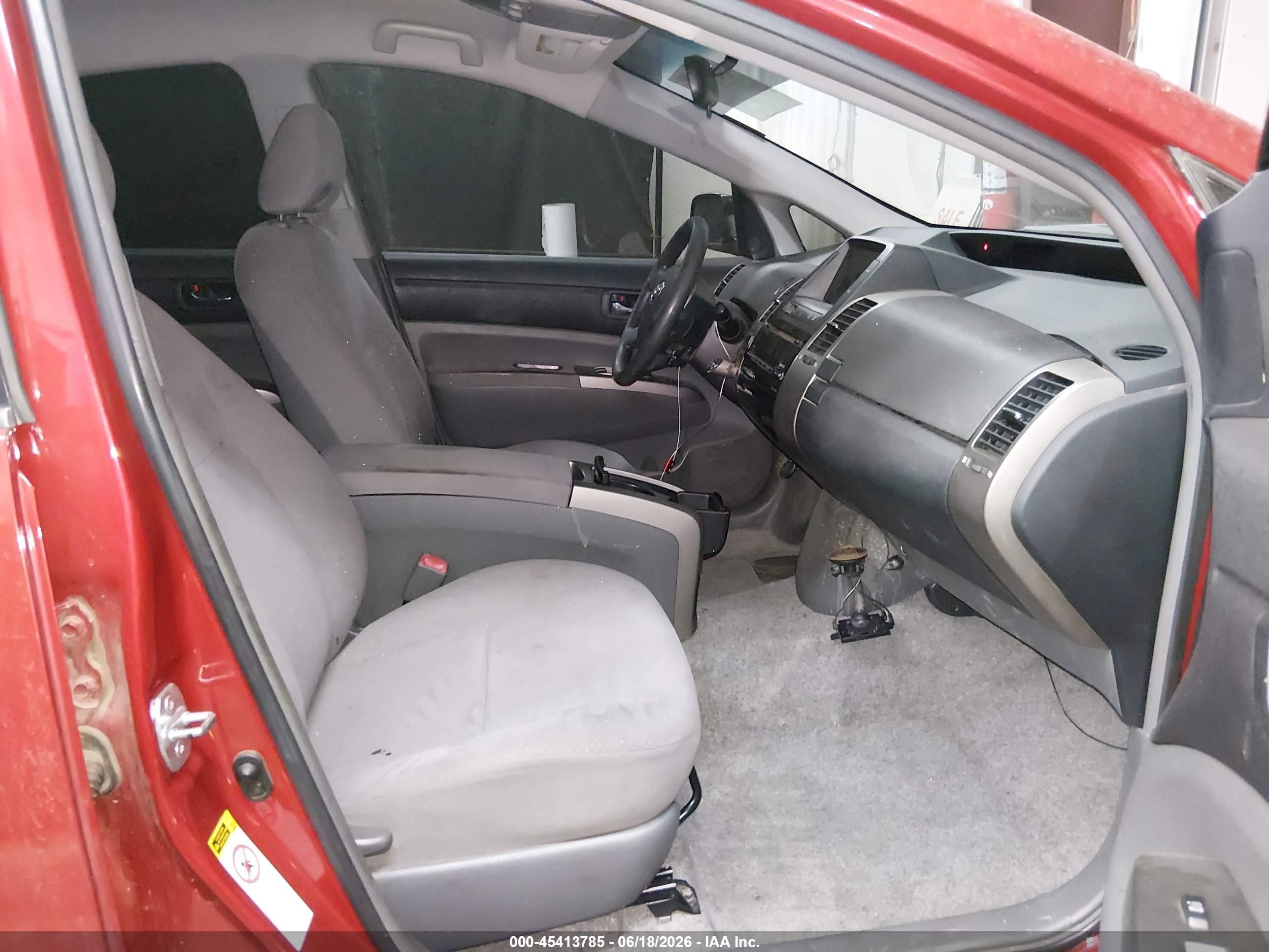 2007 Toyota Prius   Burgundy vin: JTDKB20U573261621