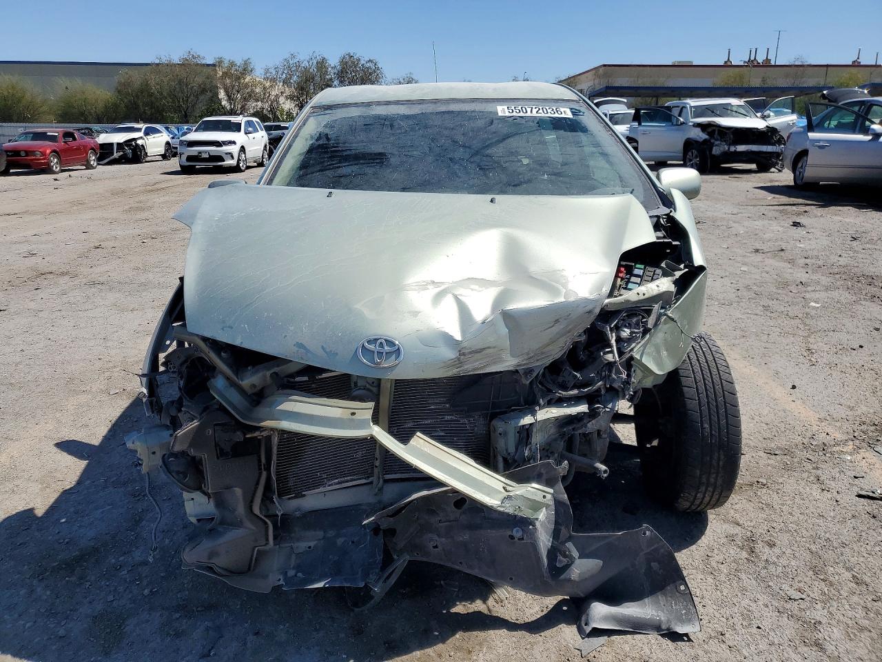 2007 Toyota Prius Base Green vin: JTDKB20U573269850