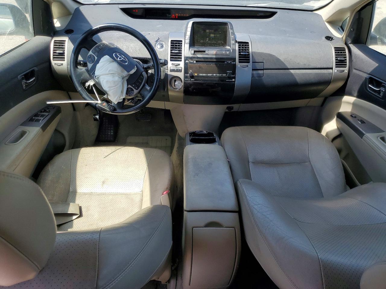 2007 Toyota Prius Base Green vin: JTDKB20U573269850