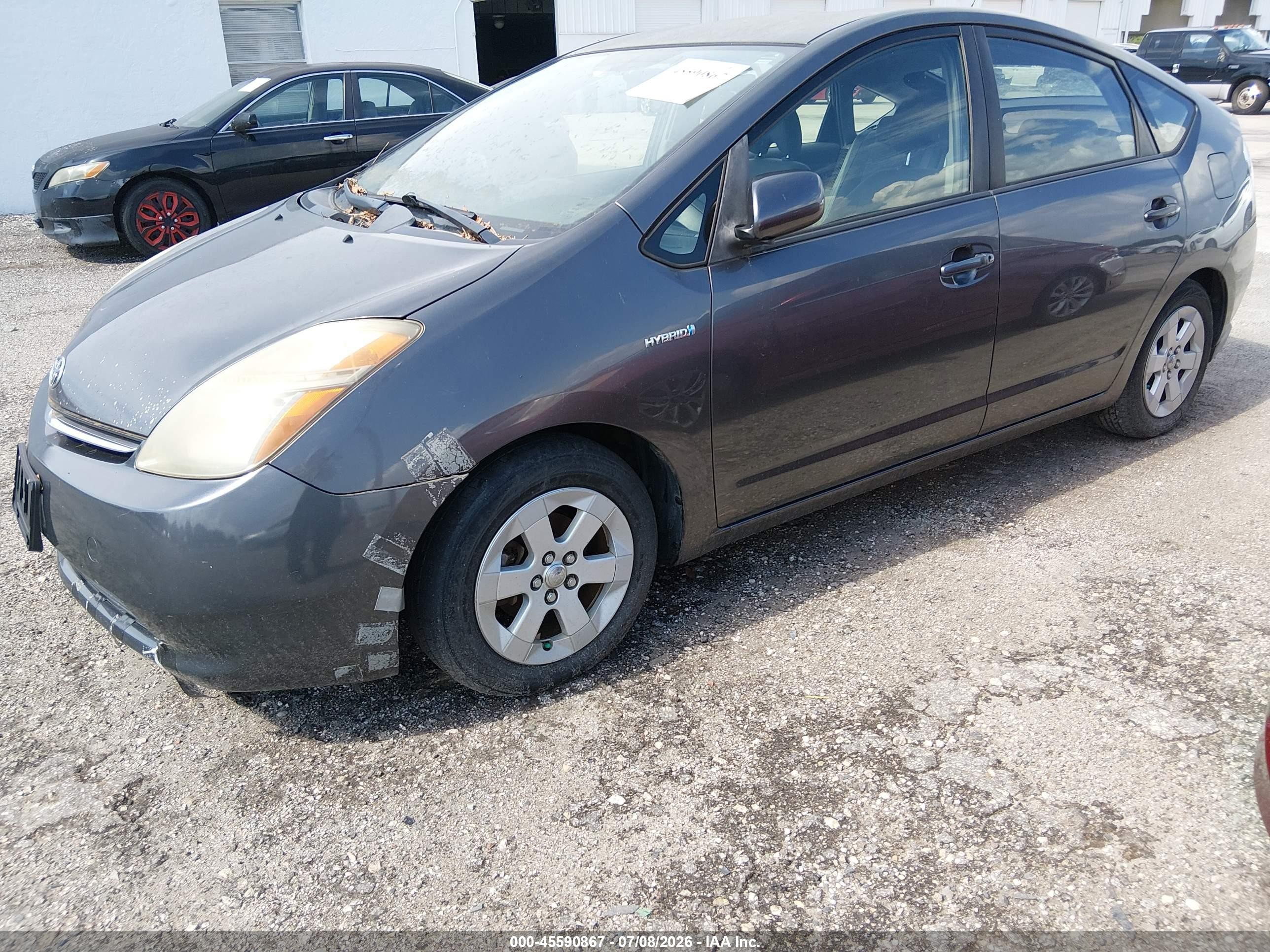 2007 Toyota Prius   Gray vin: JTDKB20U573283263