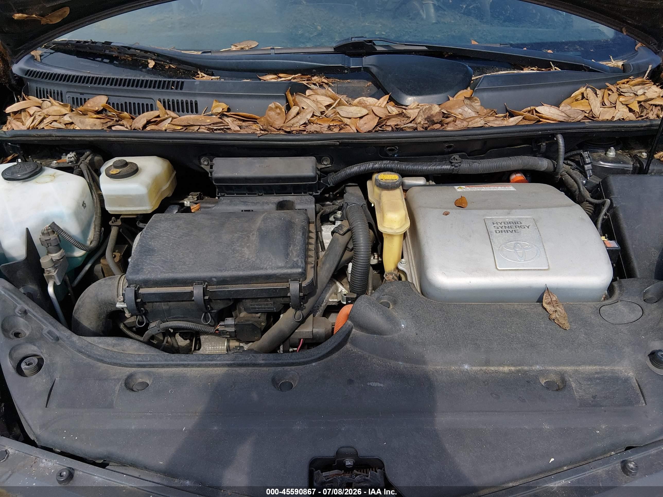 2007 Toyota Prius   Gray vin: JTDKB20U573283263