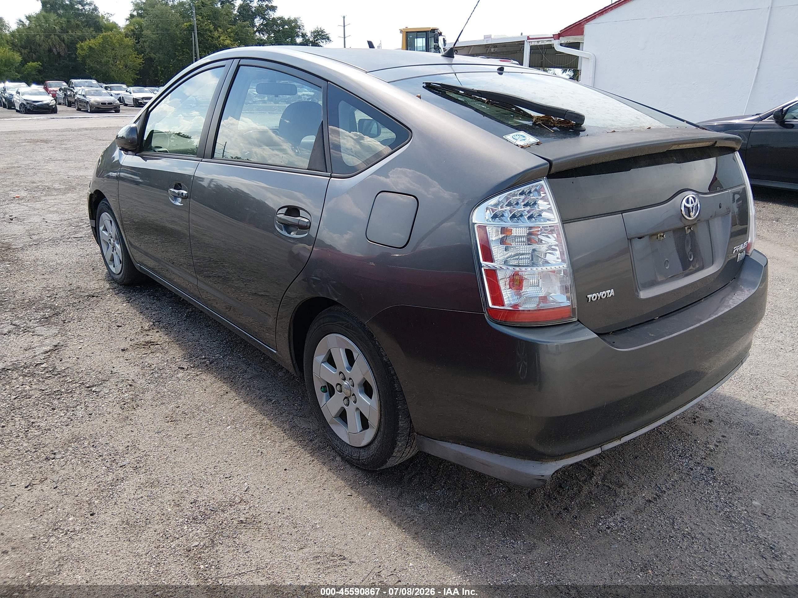 2007 Toyota Prius   Gray vin: JTDKB20U573283263