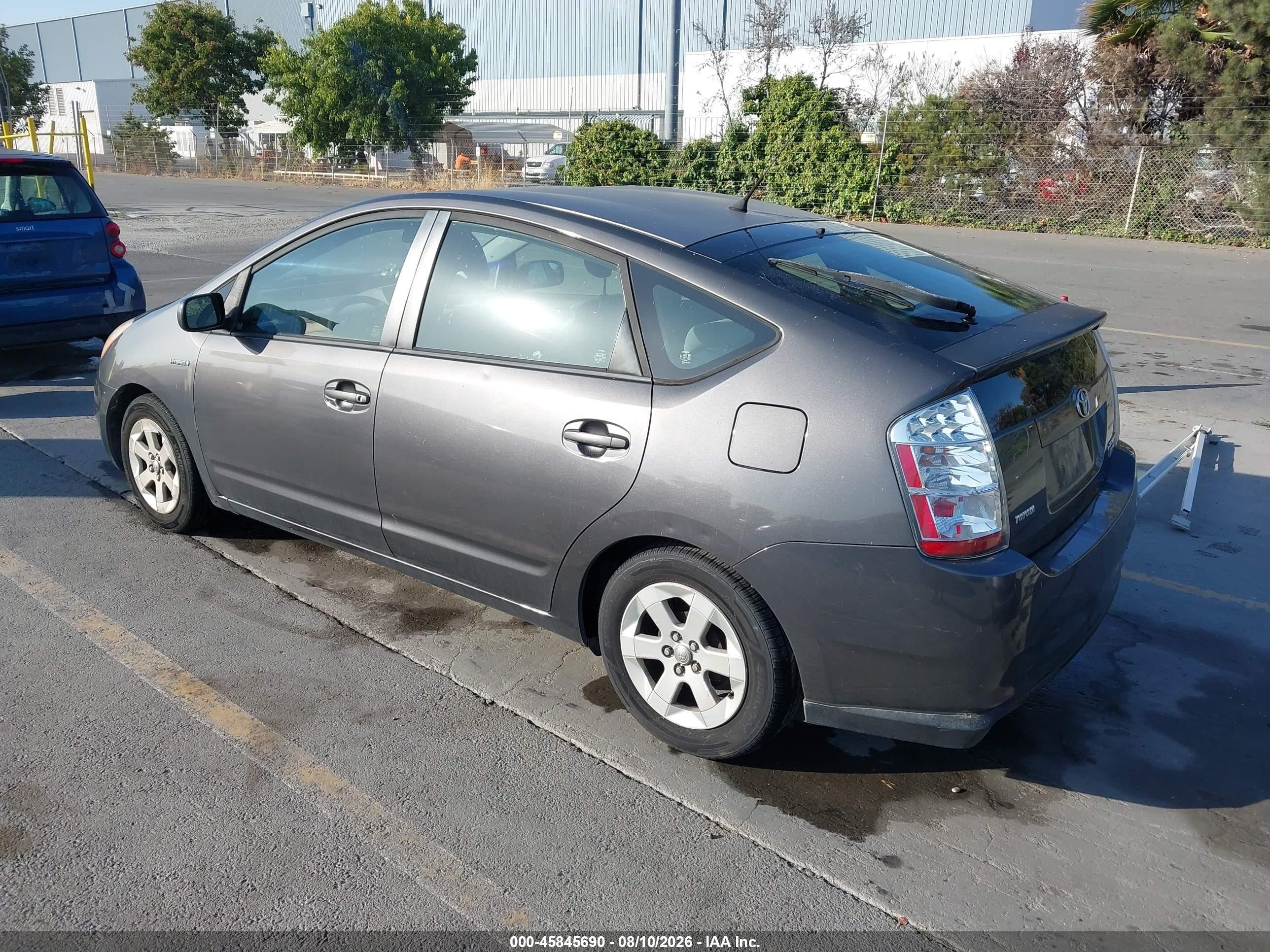 2007 Toyota Prius   Gray vin: JTDKB20U573287622