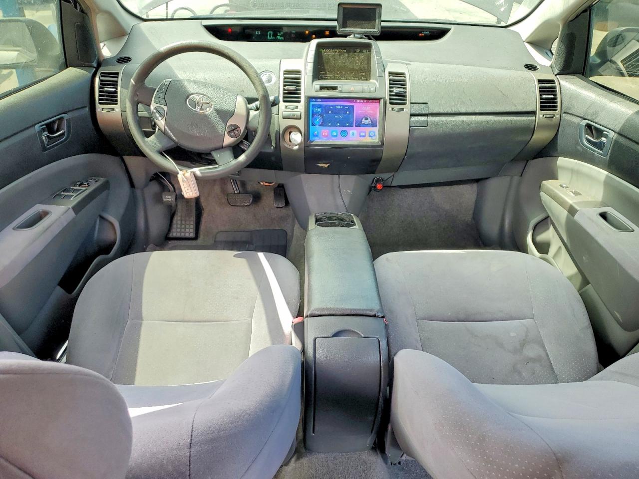 2007 Toyota Prius Base Серый vin: JTDKB20U573291167