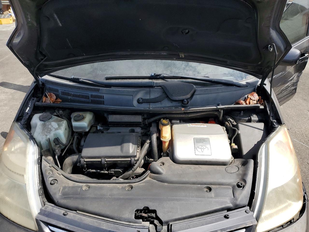 2007 Toyota Prius Base Серый vin: JTDKB20U573291167