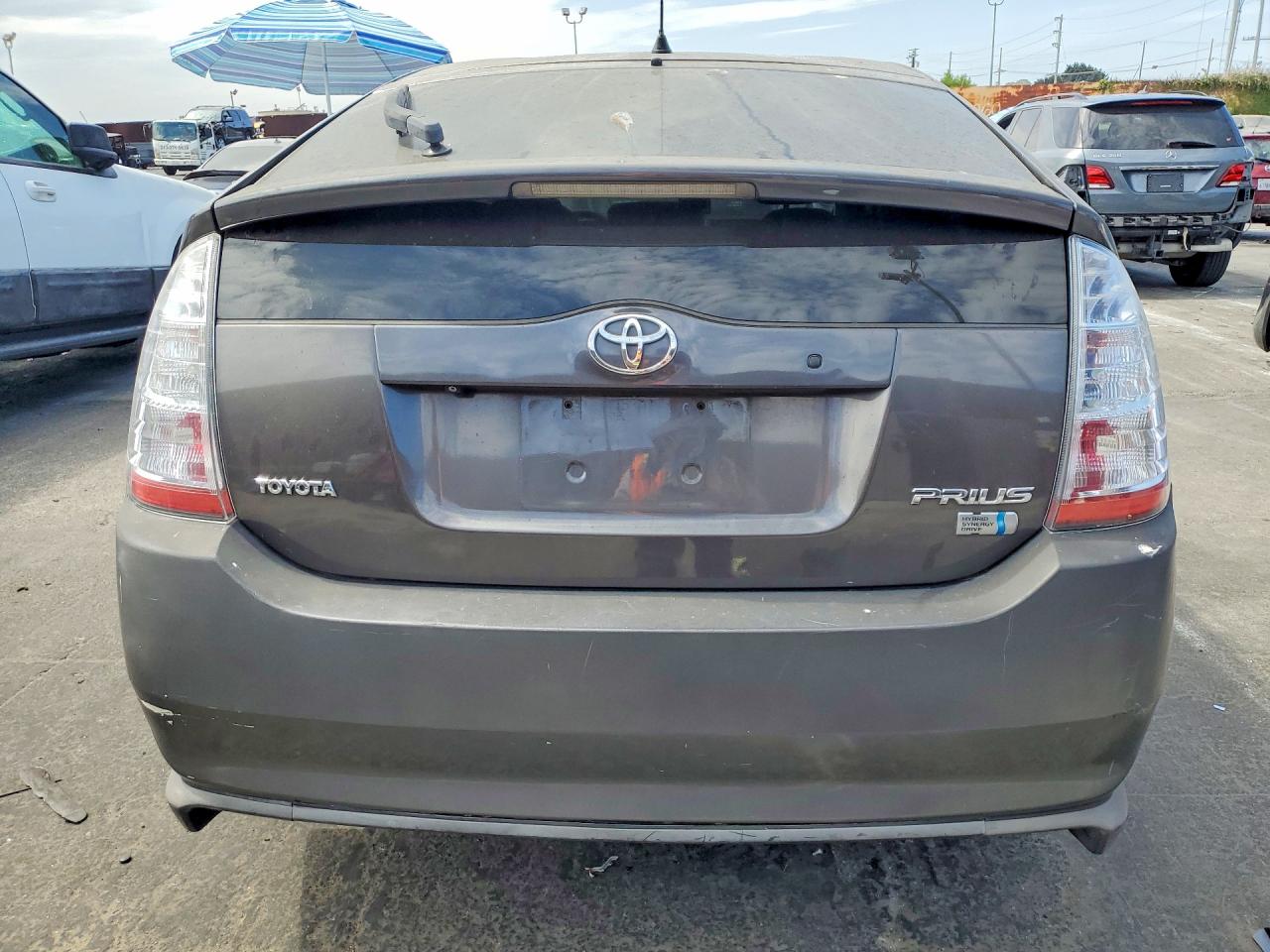 2007 Toyota Prius Base Серый vin: JTDKB20U573291167