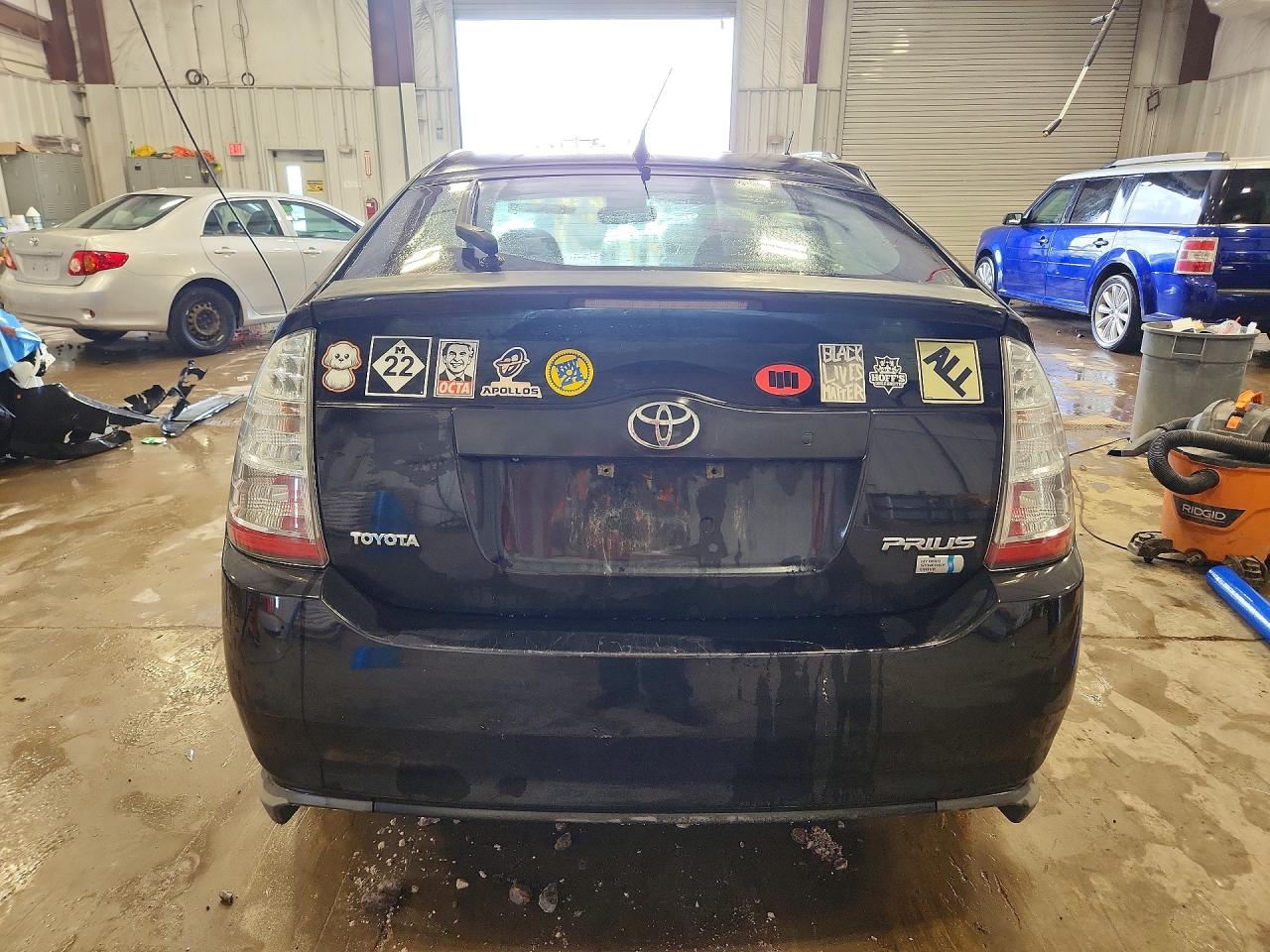 2007 Toyota Prius Base Black vin: JTDKB20U573293114