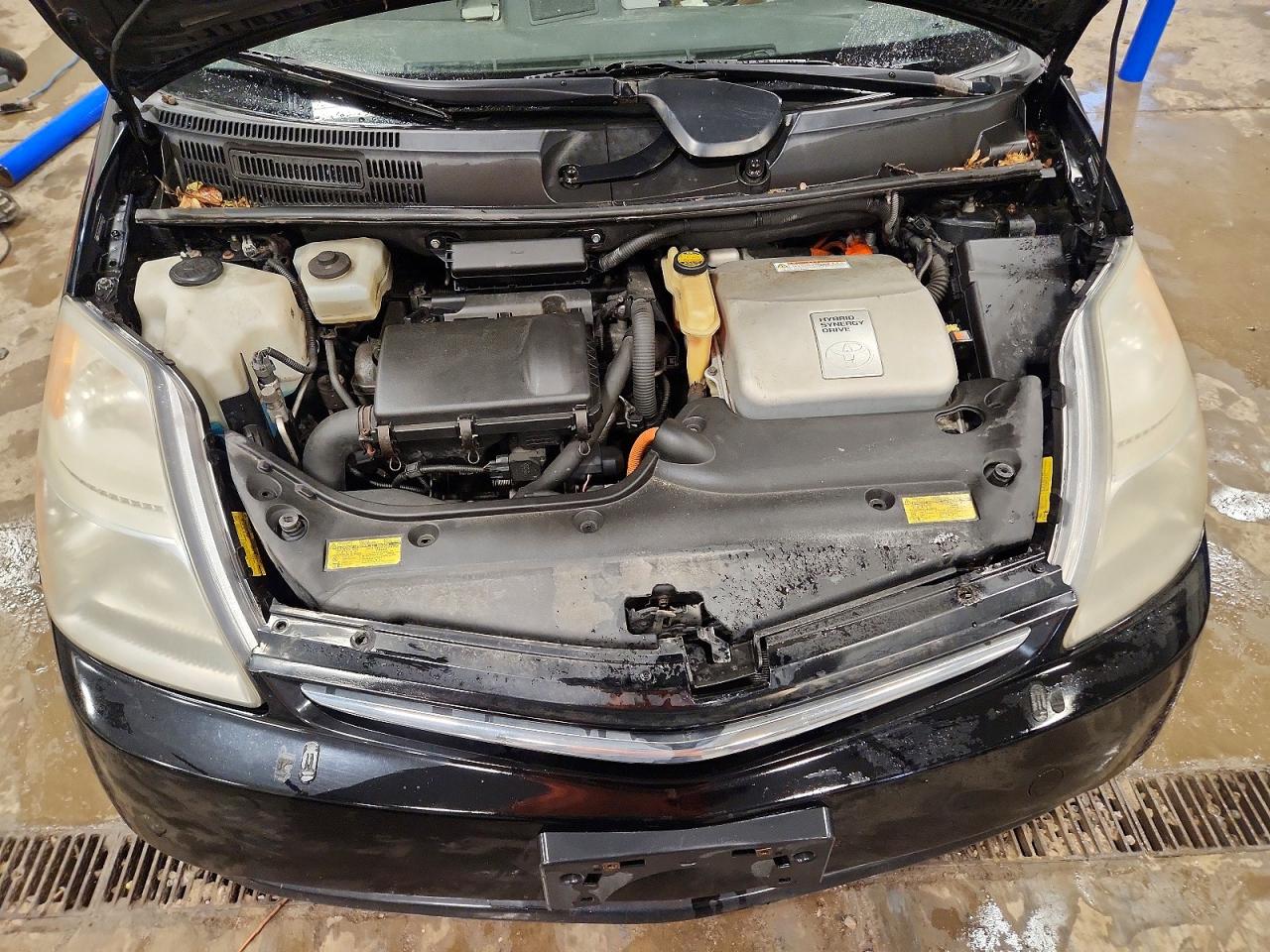 2007 Toyota Prius Base Black vin: JTDKB20U573293114