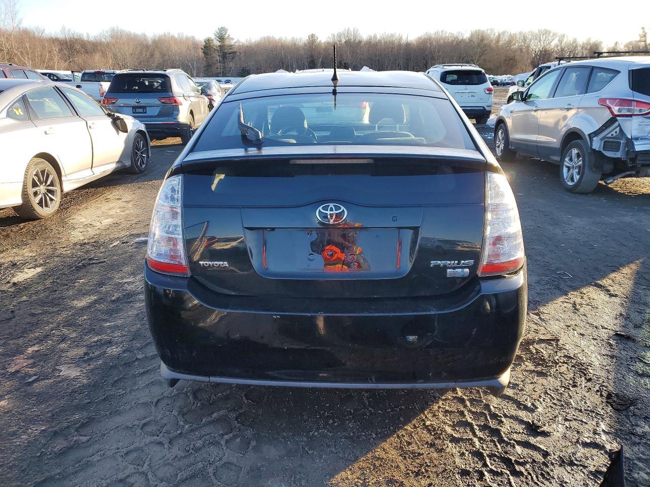 2007 Toyota Prius Base Черный vin: JTDKB20U577086344